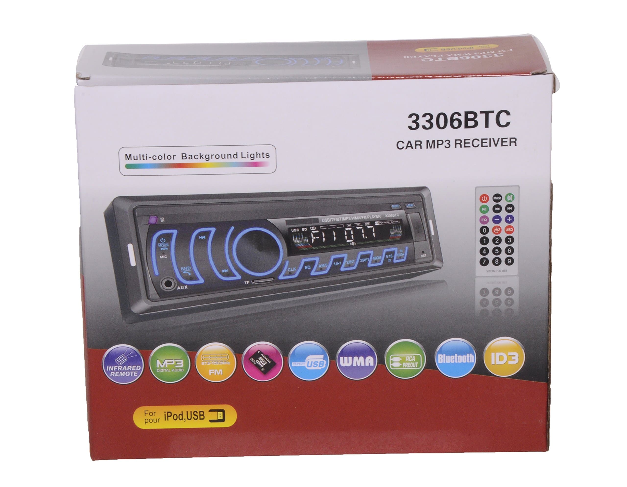 Exo Car Stereo 3306FX BT Black