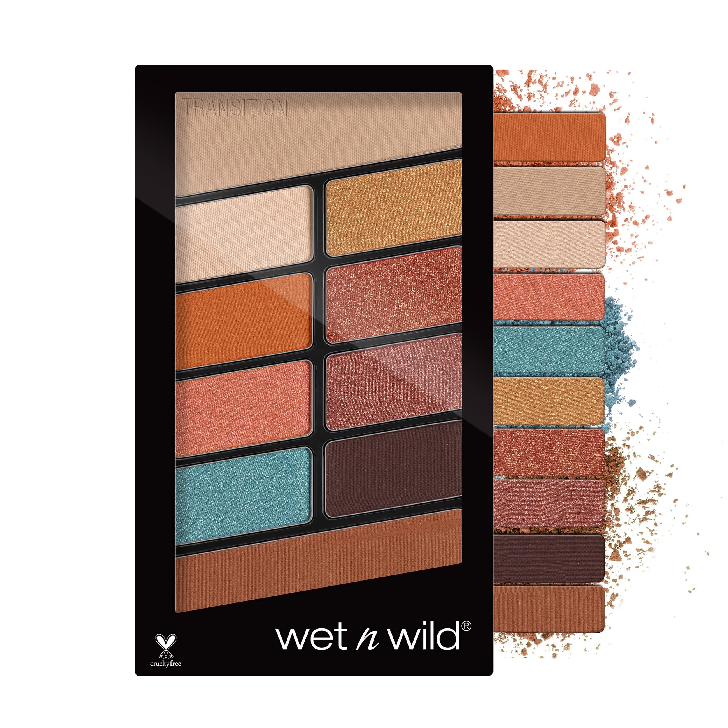 Wet n WildColor Icon Eyeshadow 10 Pan Palette, Not A Basic Peach, 0.3 Ounce (Pack Of 1)