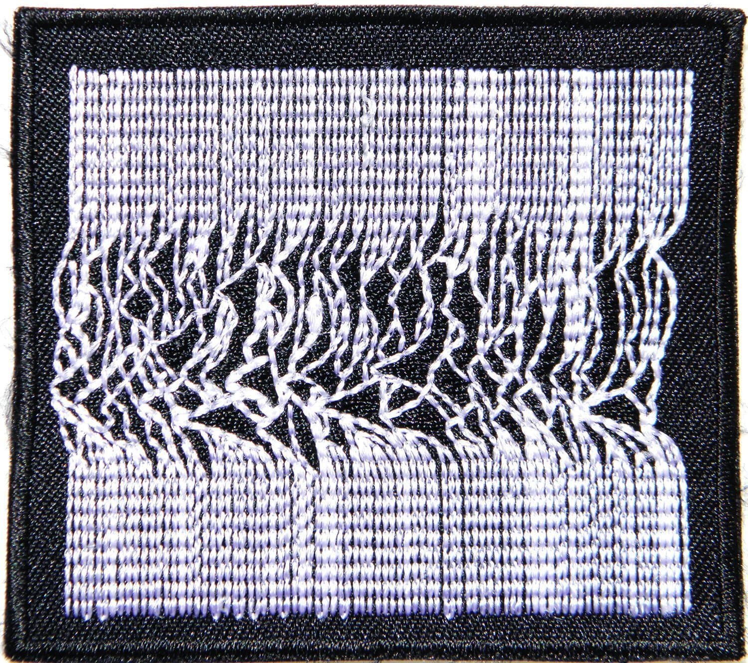 3'' x 2.75'' JOY Division Unknown Pleasures Import Music Band Logo Patch
