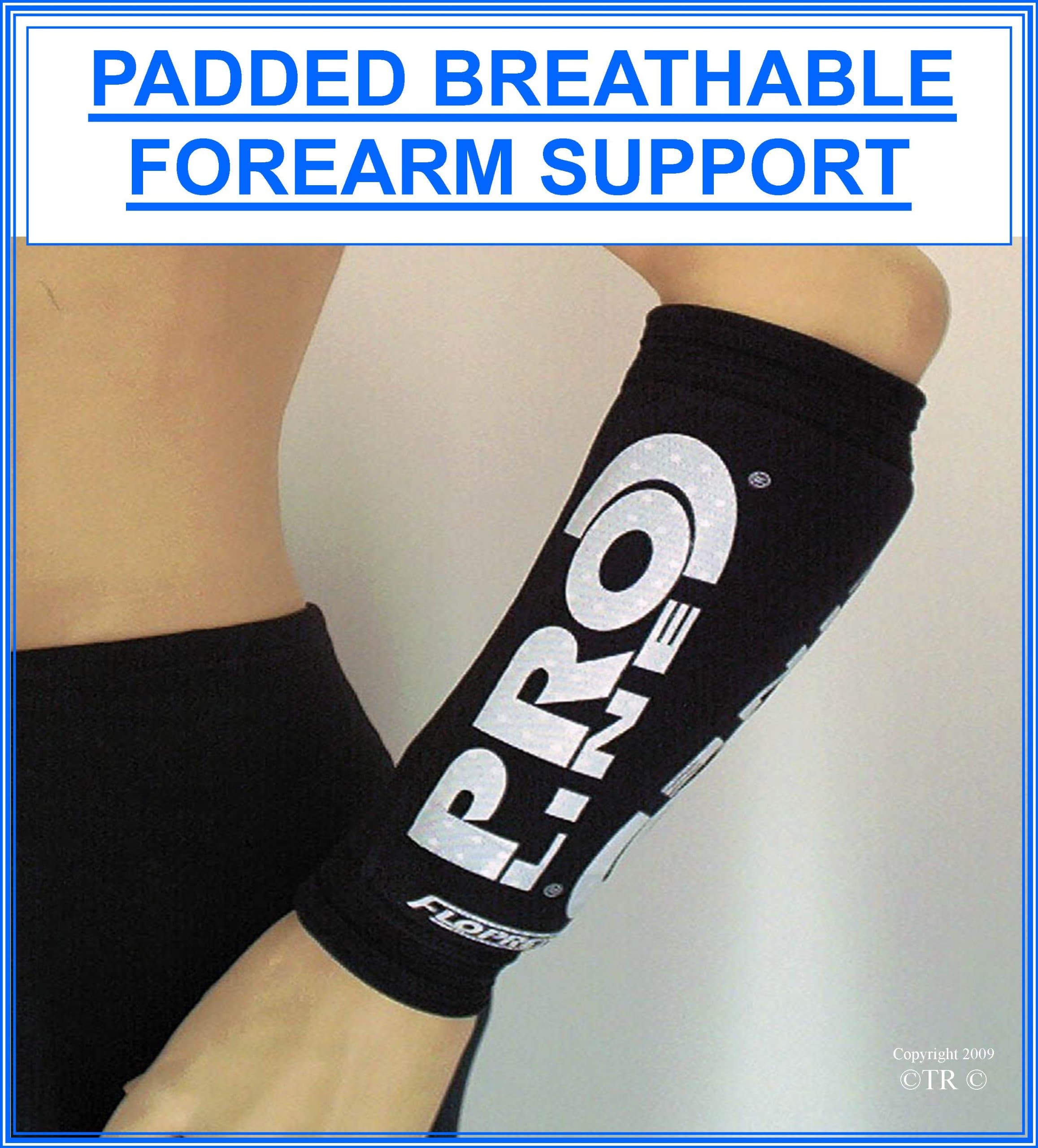 Proline Floprene Padded Forearm Support, X. Large