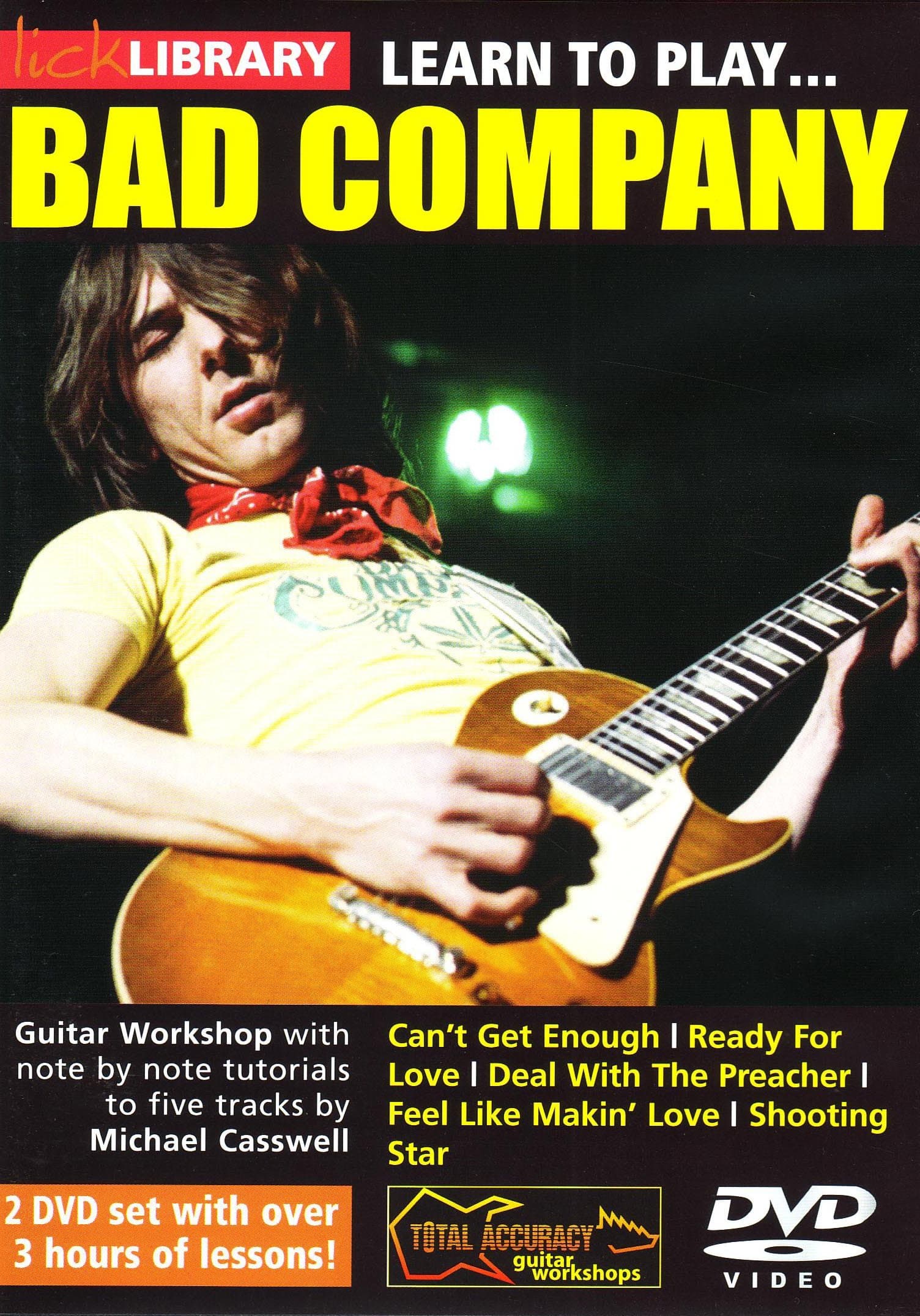 Lick Library: Learn To Play Bad Company [DVD]