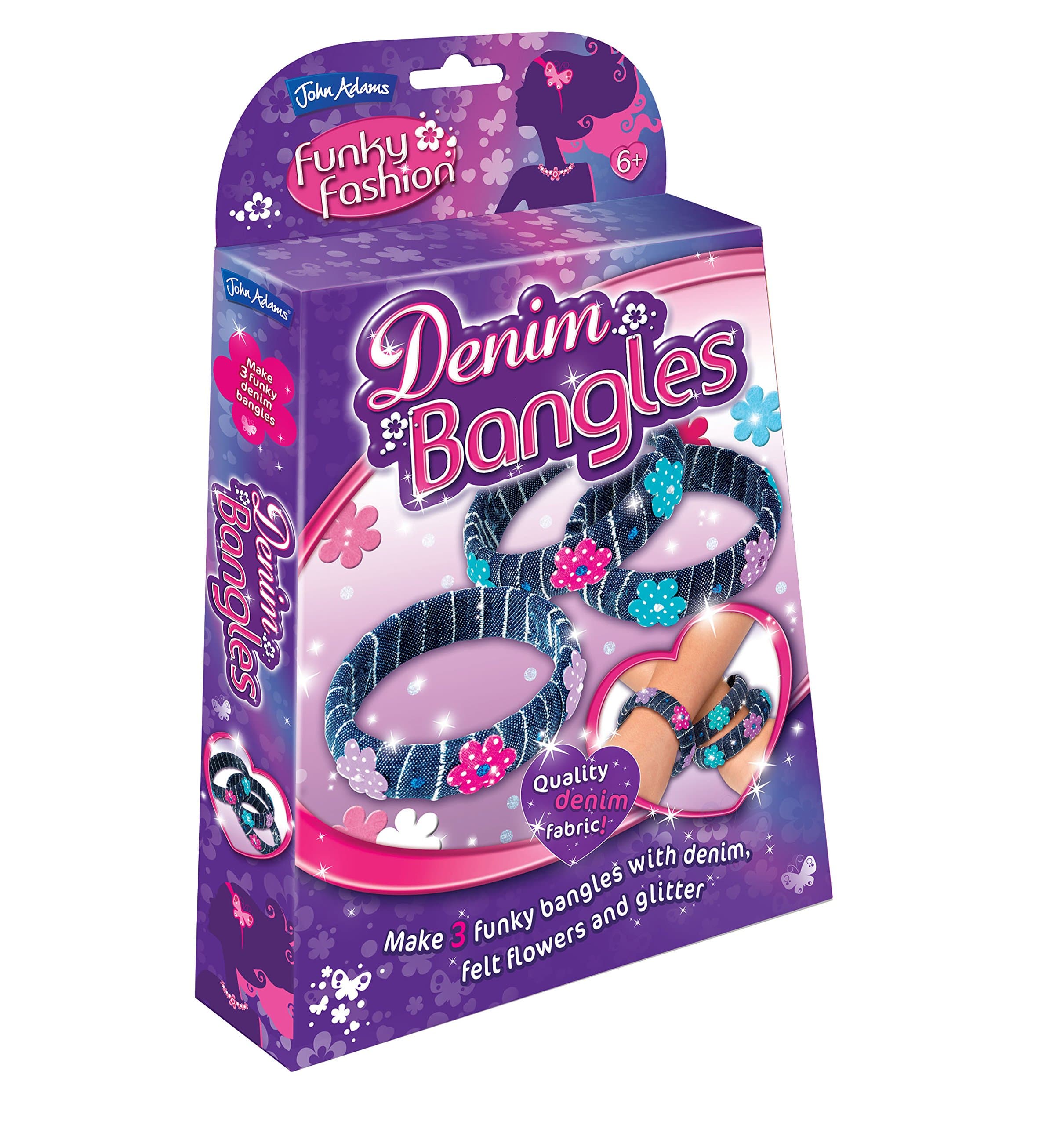 Funky Fashion Denim Bangles