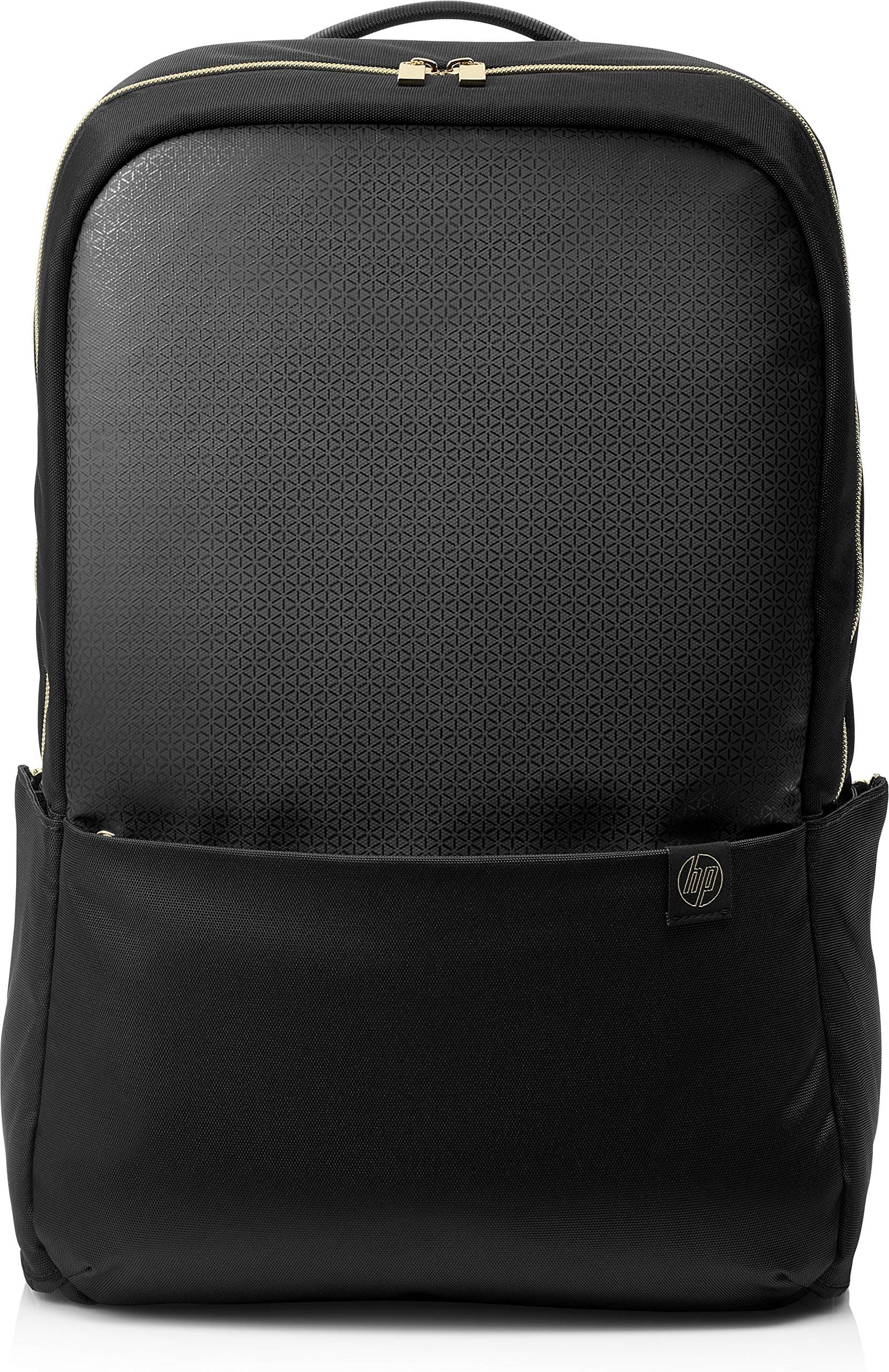HP 15.6" Pavilion Accent Backpack Black/Gold, Duotone Backpack, Accent Black/Gold - 4QF96AA