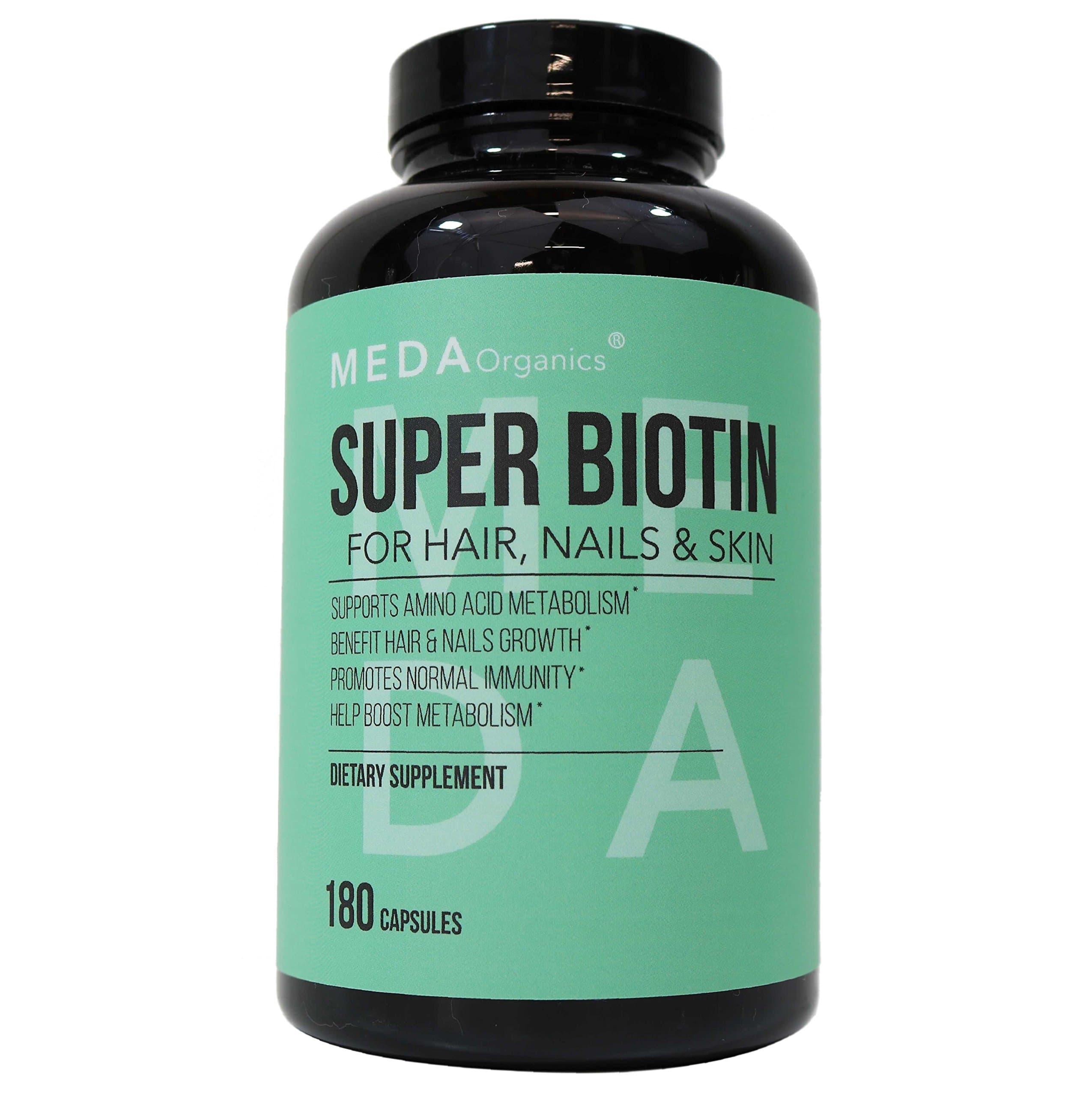MEDAOrganics Super Biotin 180 counts
