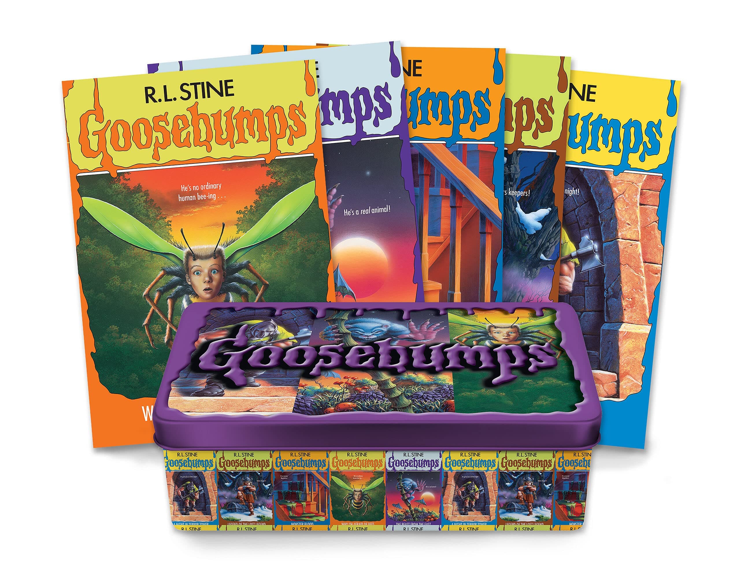 Goosebumps 25th Anniversary Retro Tin Box Set