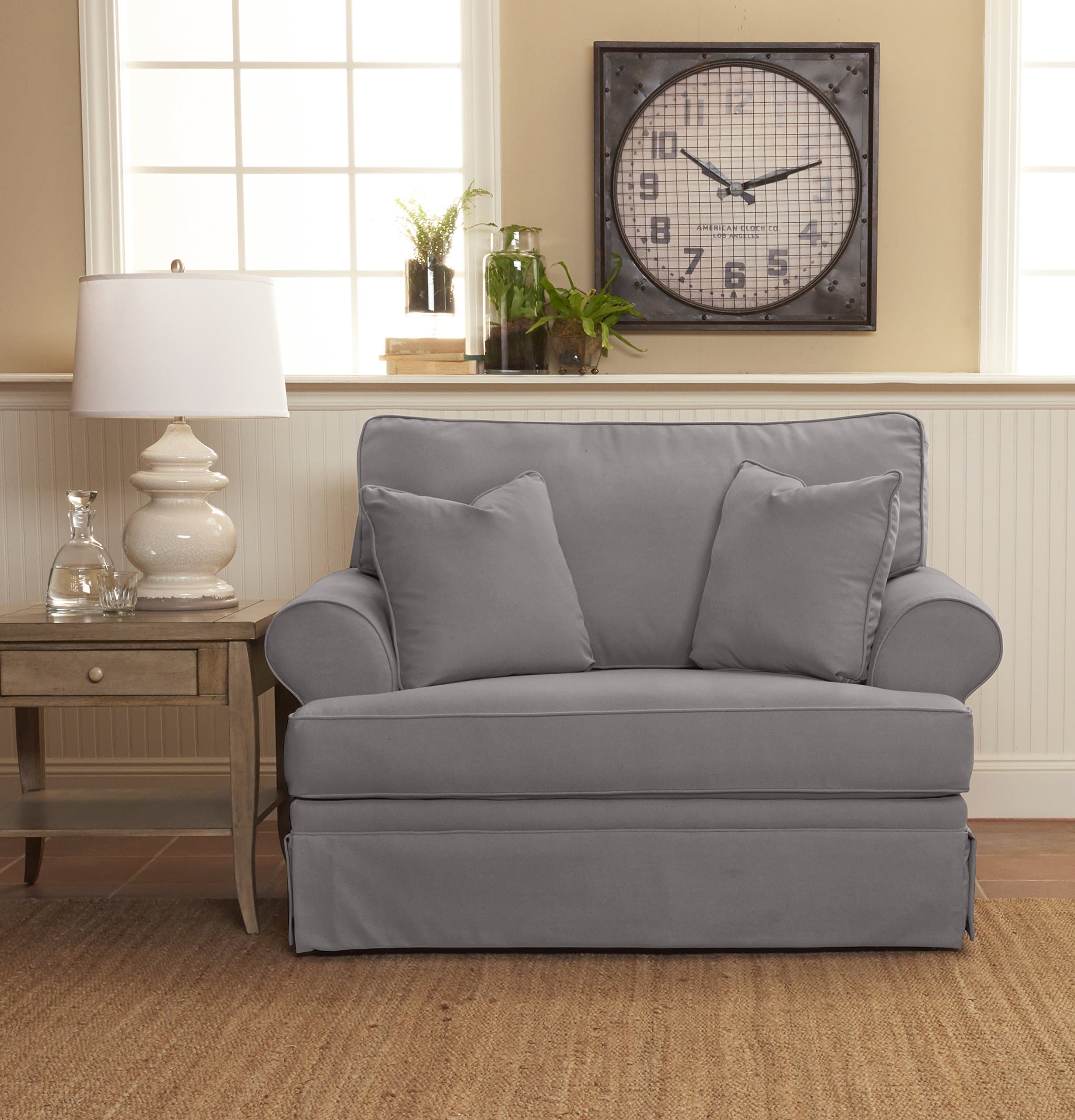 Klaussner Westlyn Oversized Chair, Dove