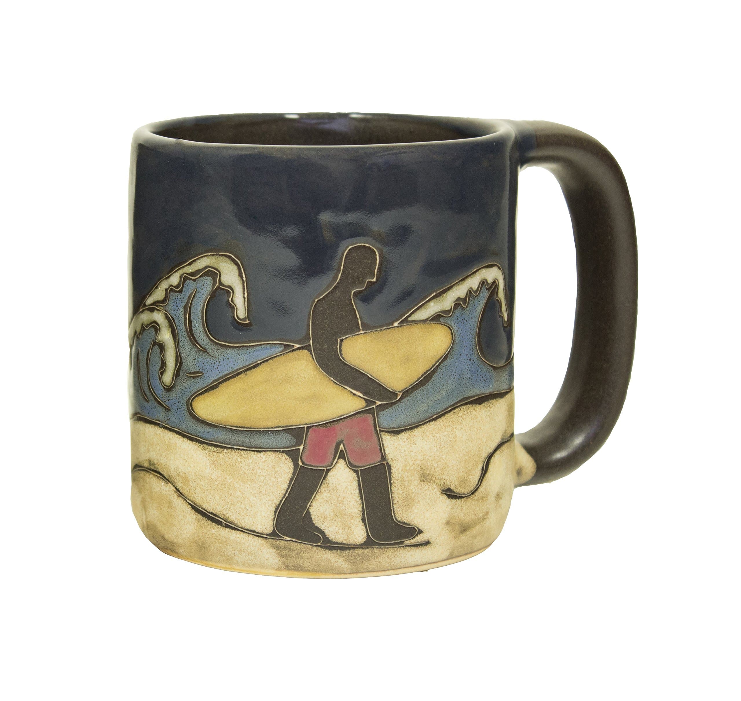 Mara Stoneware Mug - Surfer - 16 oz (1)