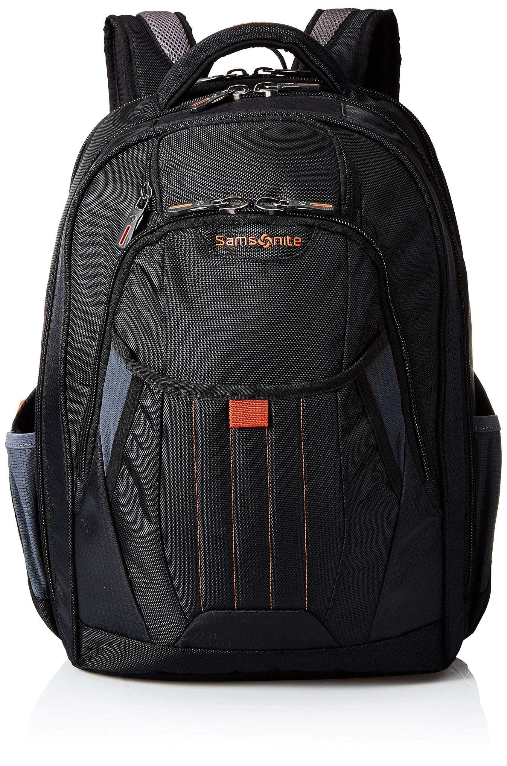 Samsonite Tectonic 2 Large Backpack, Black/Orange, One Size
