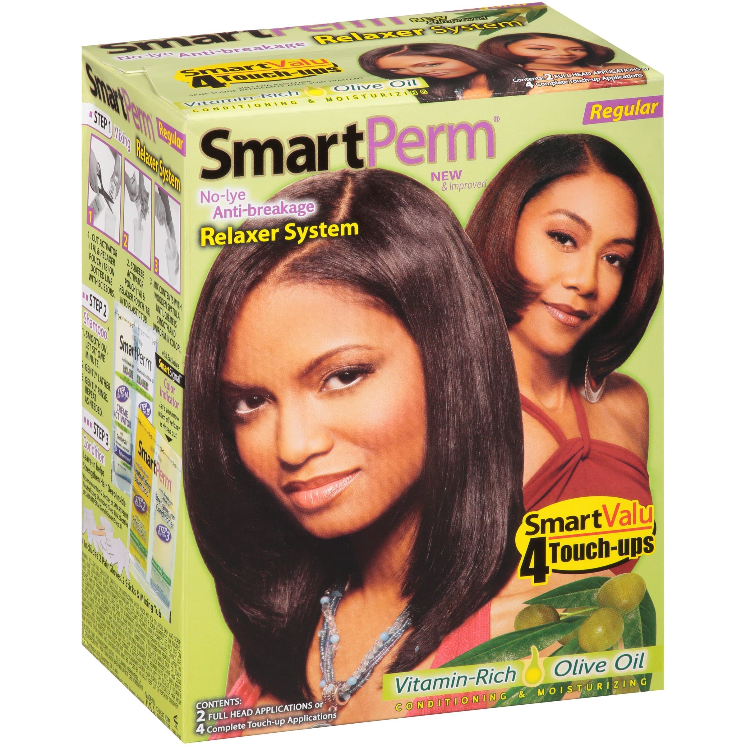 Smart Perm Relaxer Hair Care Kit, Regular