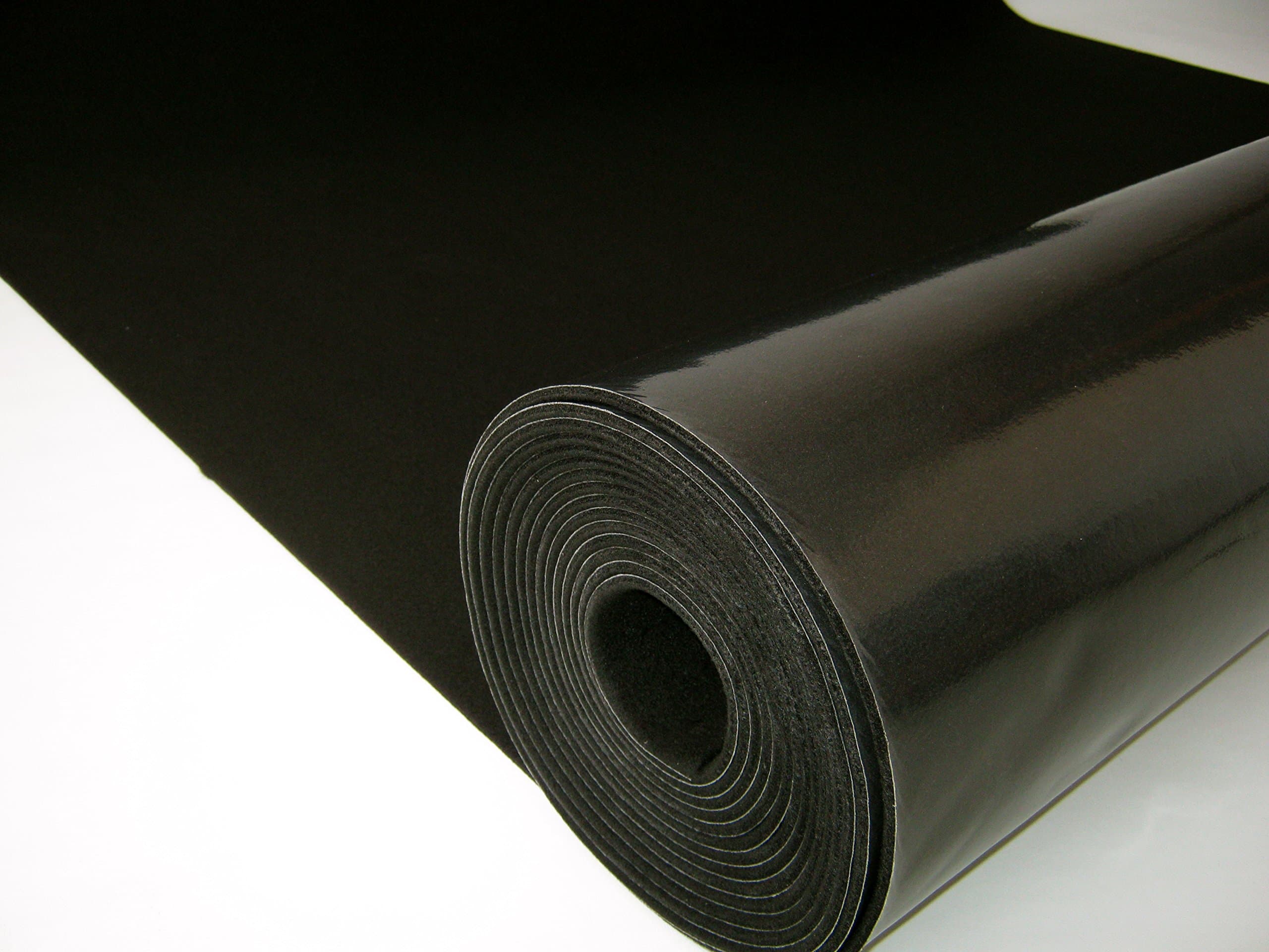 MuteX Soundproof Material (Black, 105 sqft, 5'x21')