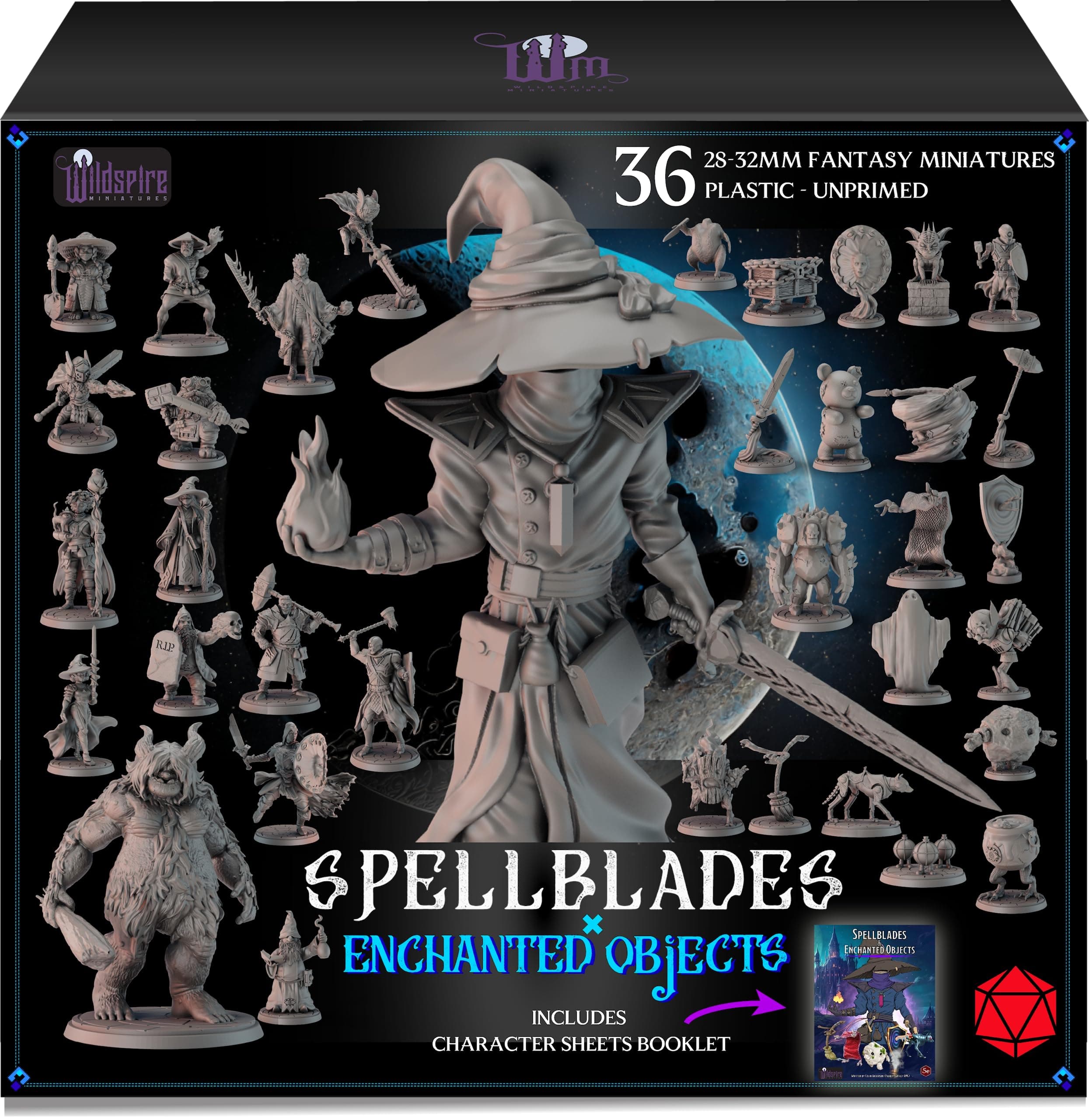 Wildspire Spellblades & Animated Objects Miniatures for DND, D&D Miniatures, Dungeons and Dragons Minis Figures