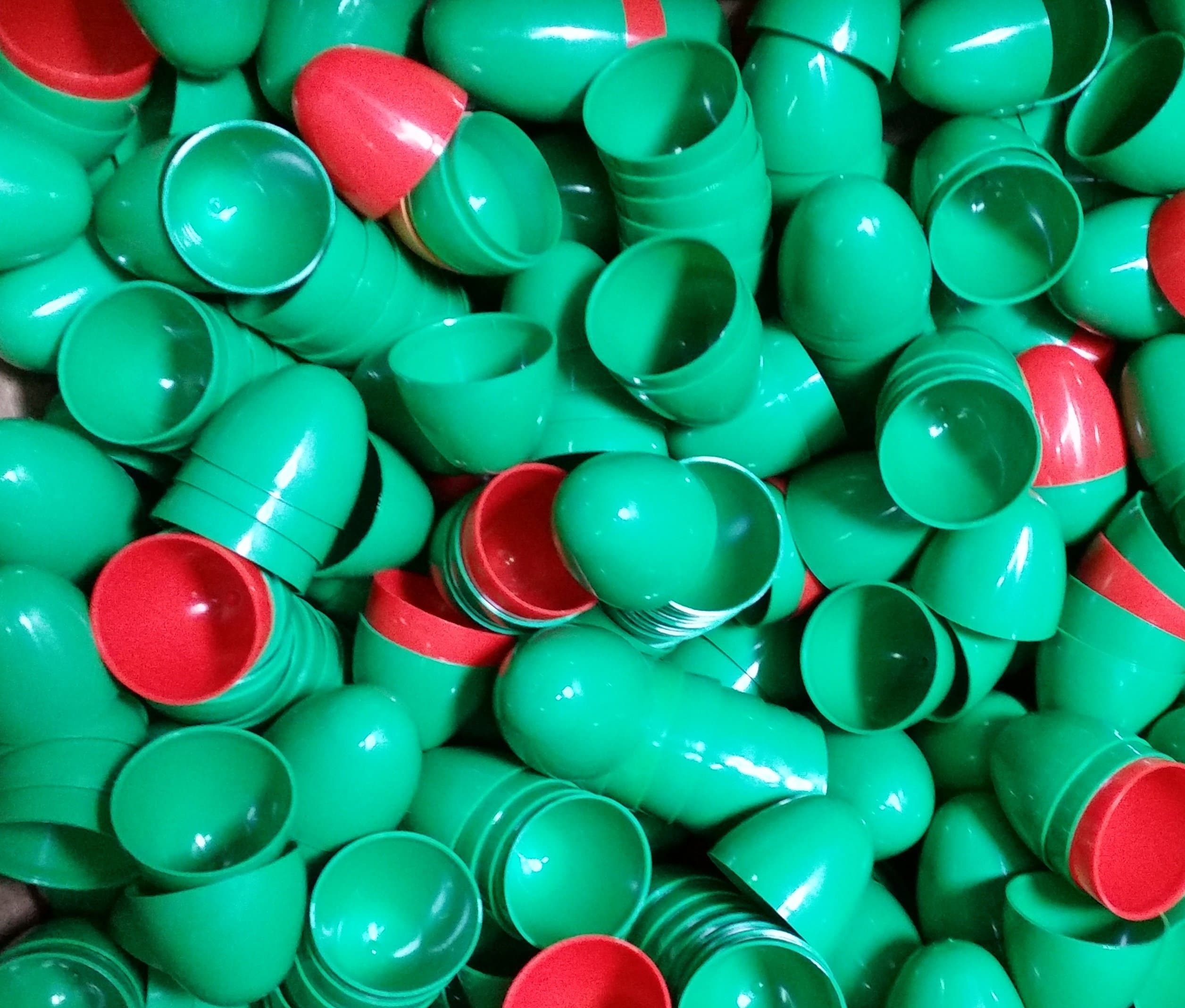 EASTER Empty Plastic Eggs 50 CT