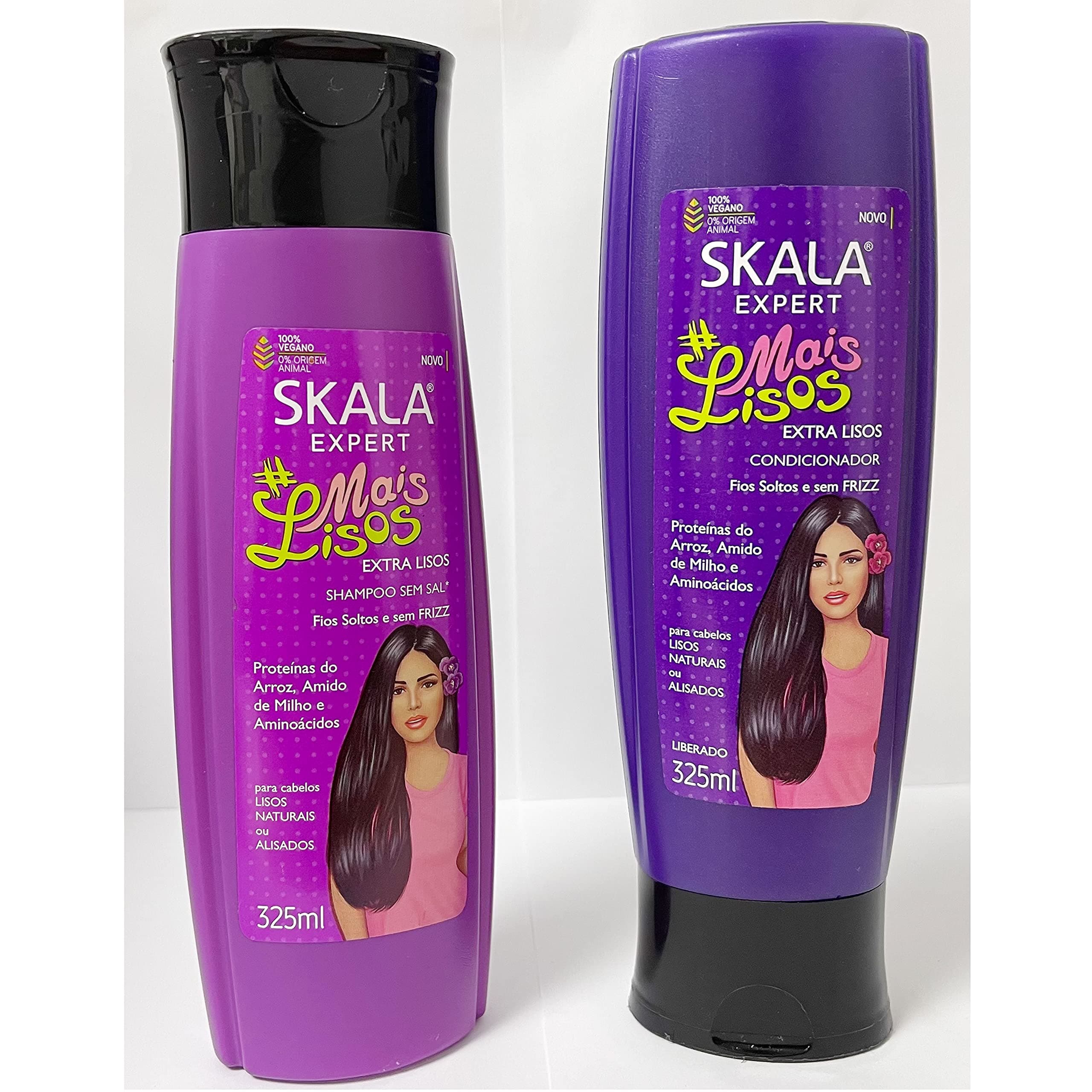 Expert Mais Lisos Shampoo and Conditioner 325 Ml Kit