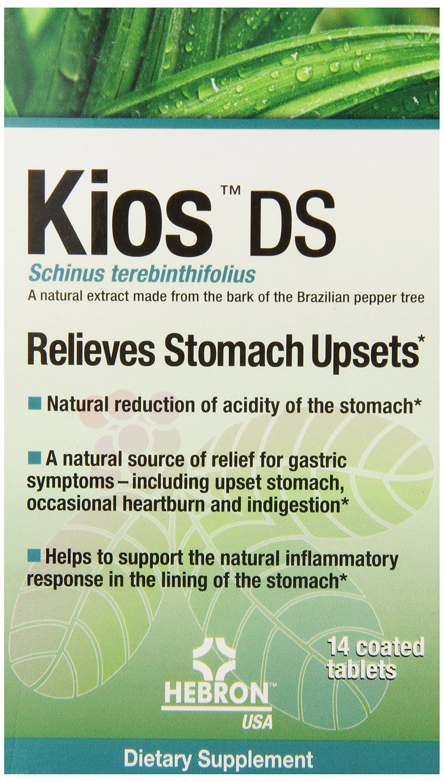 Relieves Stomach Upsets Dietary Supplement, 14 Count