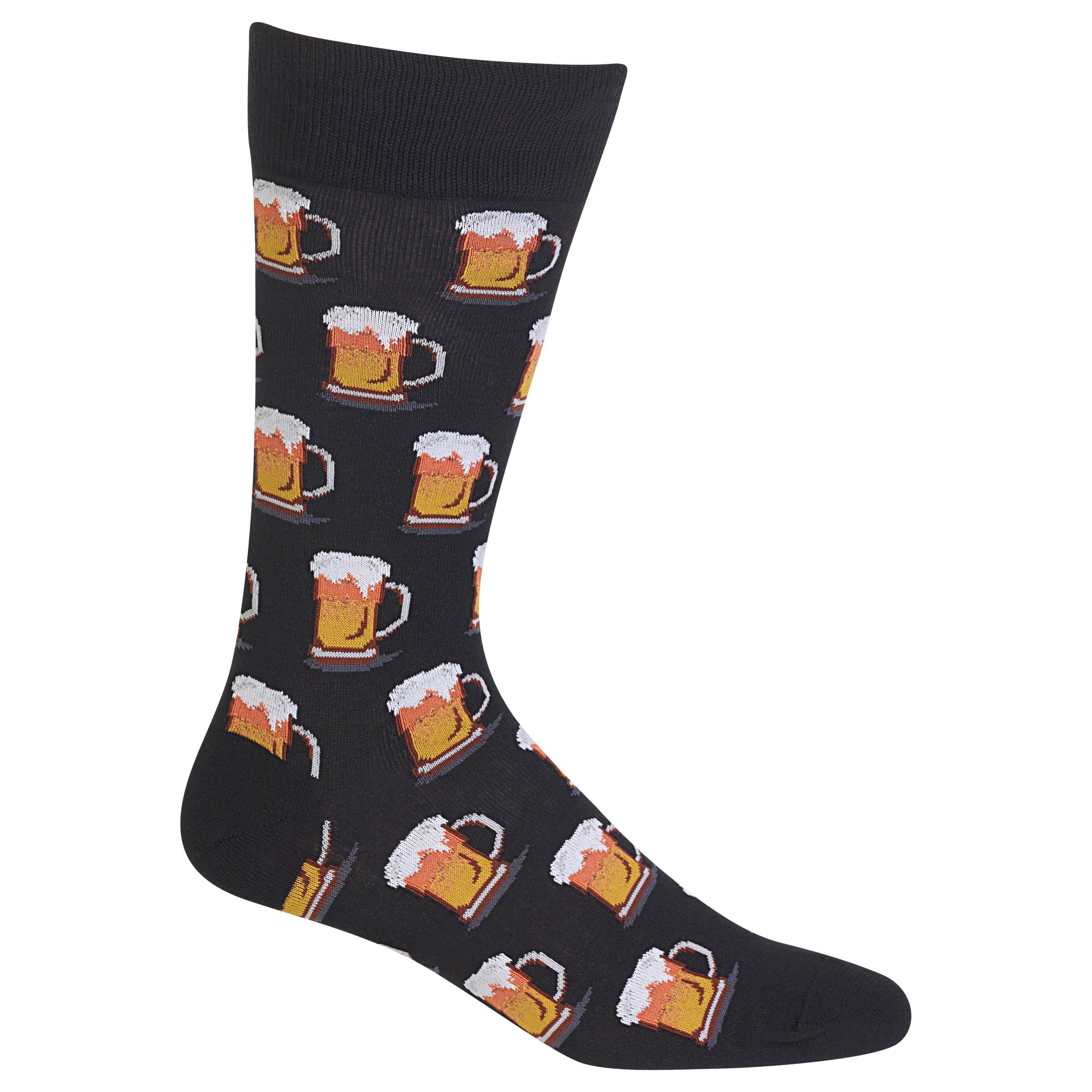 Men's Fun Cocktail Drinks Crew Socks - 1 Pair Pack - Happy Hour Cool & Funny Novelty Gifts