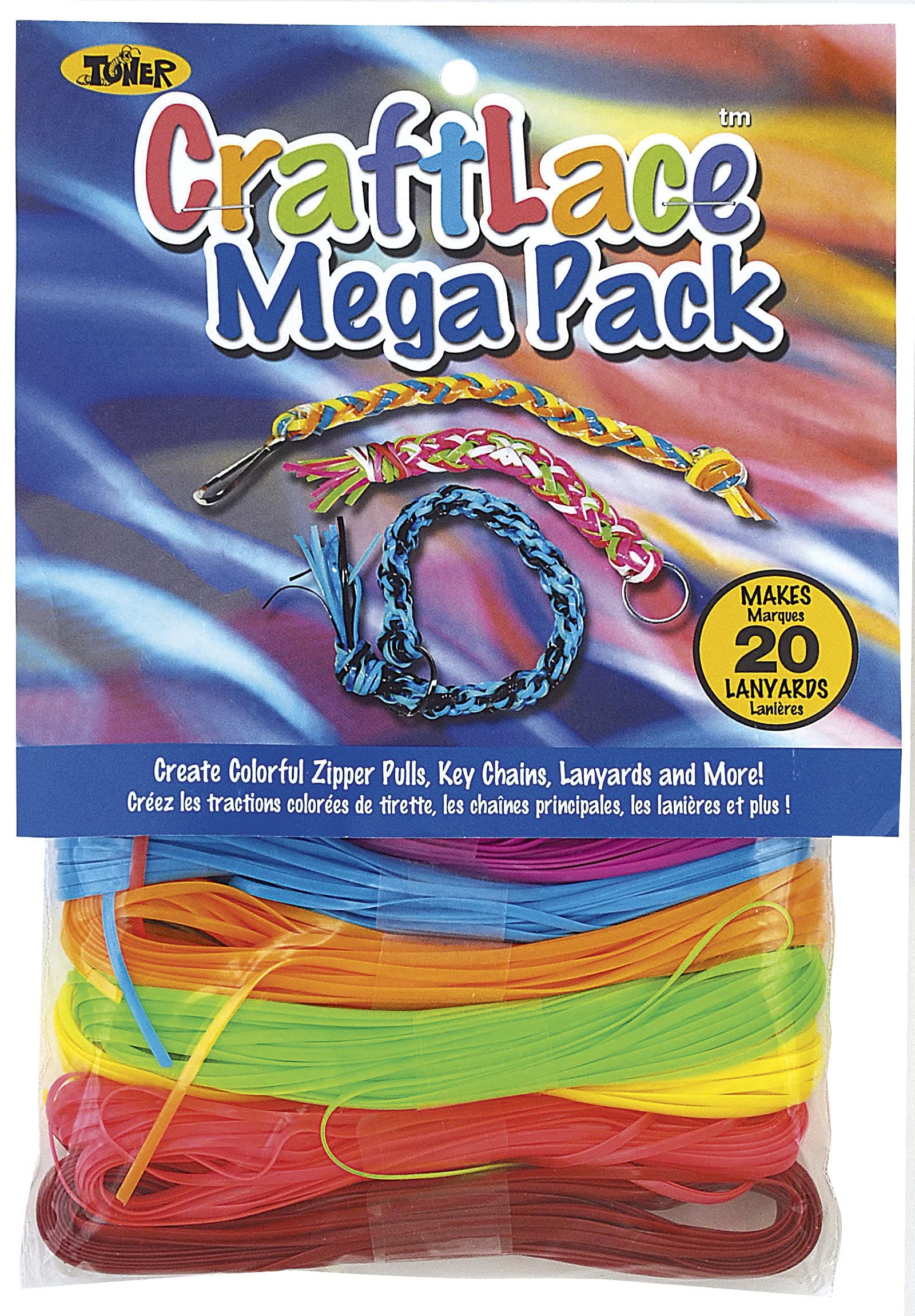 Toner PlasticsNeon Mega Pack (84865) 8.75 x 6 x 1.13