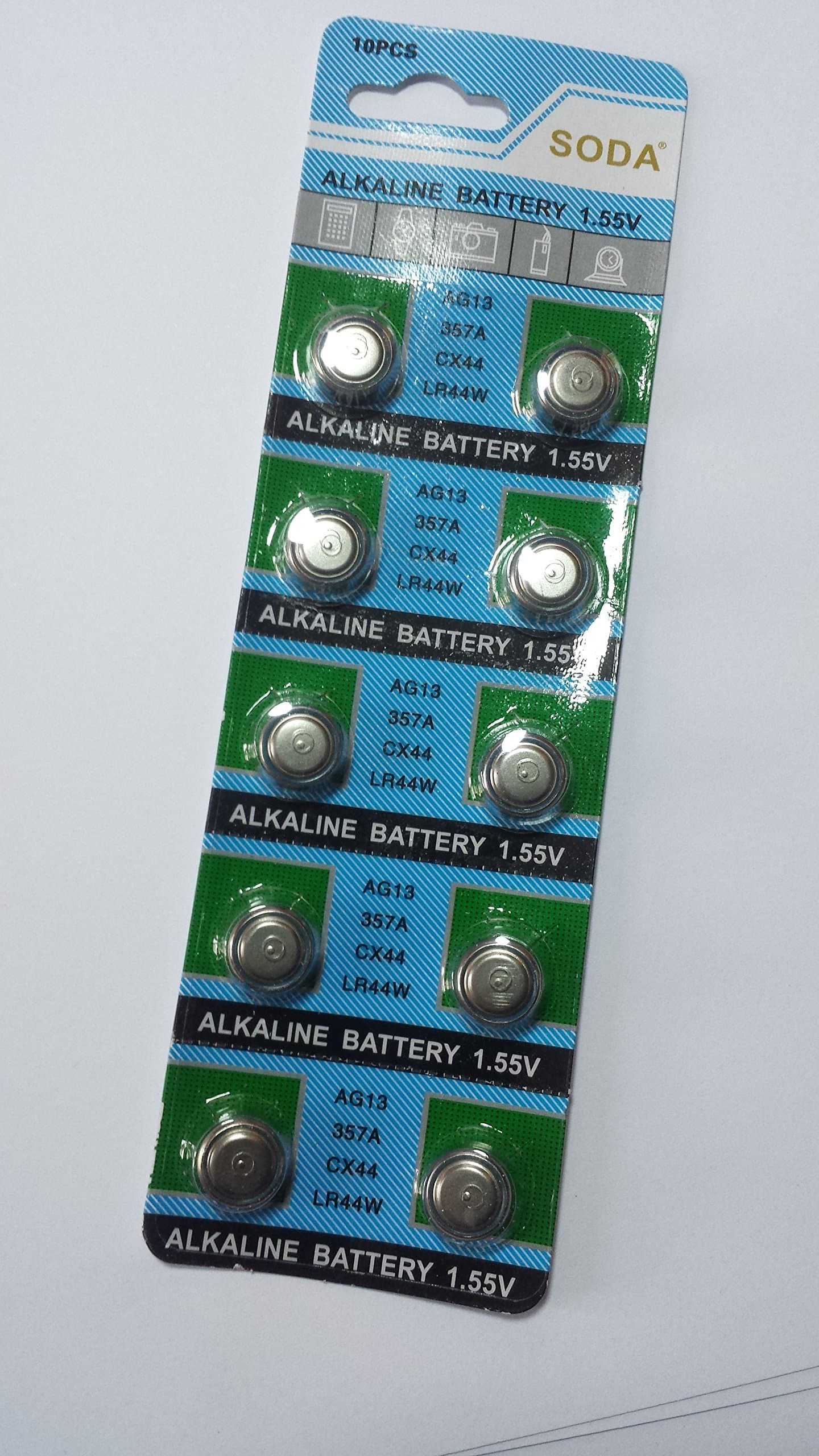 Pack of 10 Replacement Suitable Batteries for Hexbug Nano, Ant, Crab and Inchworm