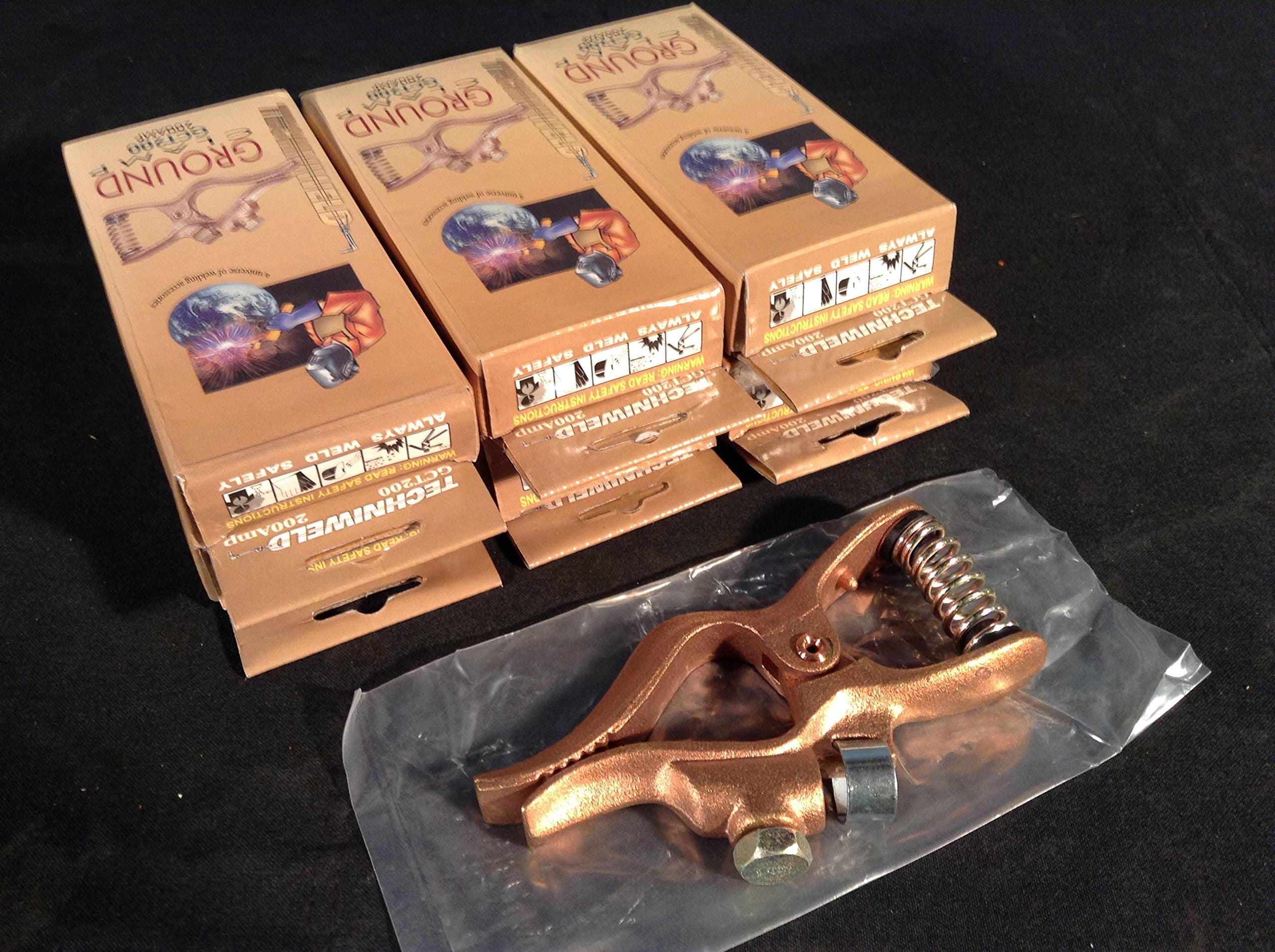 TechniweldGct-200 Welding Ground Clamp, 200-Amp Capacity