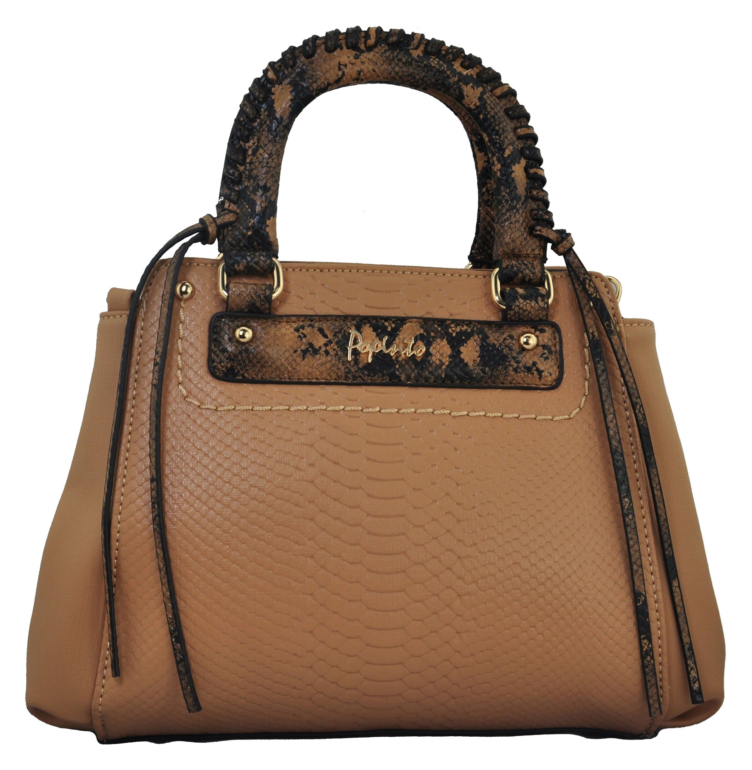 Popinto Women's Shoulder Bag (Camel)
