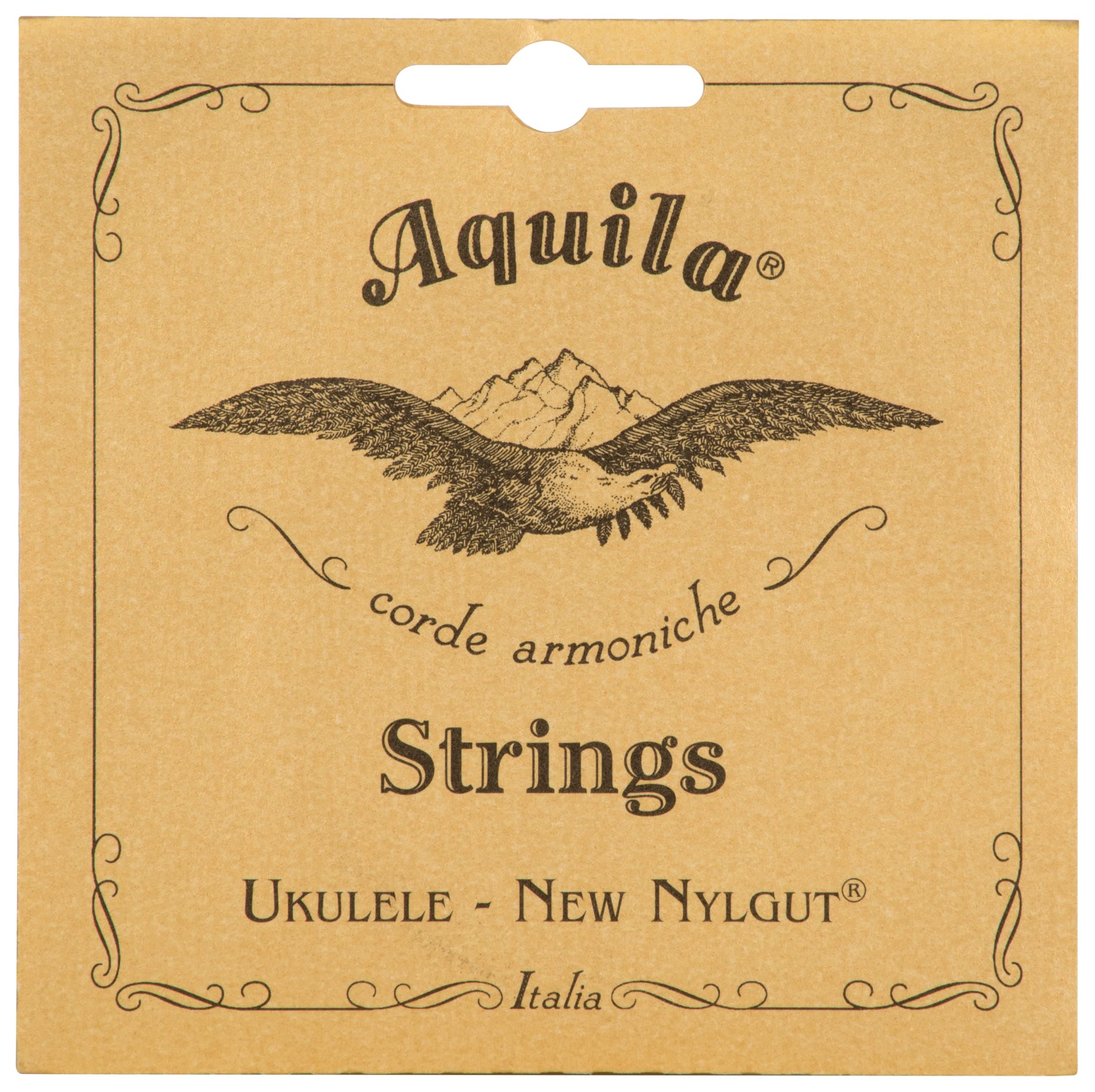 New Nylgut AQ-21 Baritone Ukulele Strings - Low D - 1 Set of 4