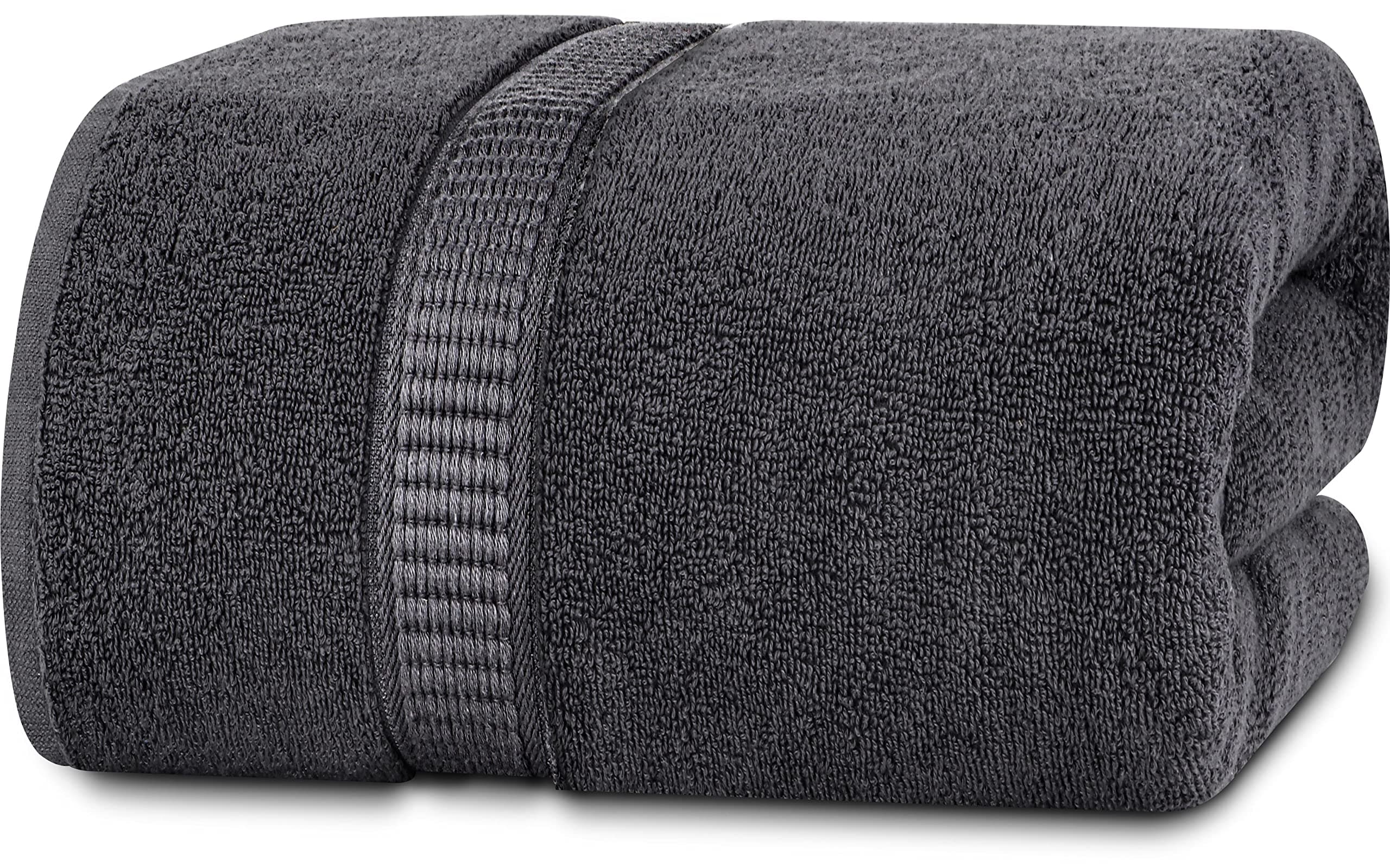Utopia Towels Extra Large 100% Cotton Luxury Bath Sheet, Easy Care, Ringspun Cotton for Maximum Softness and Absorbency - Gray (35" x 70")