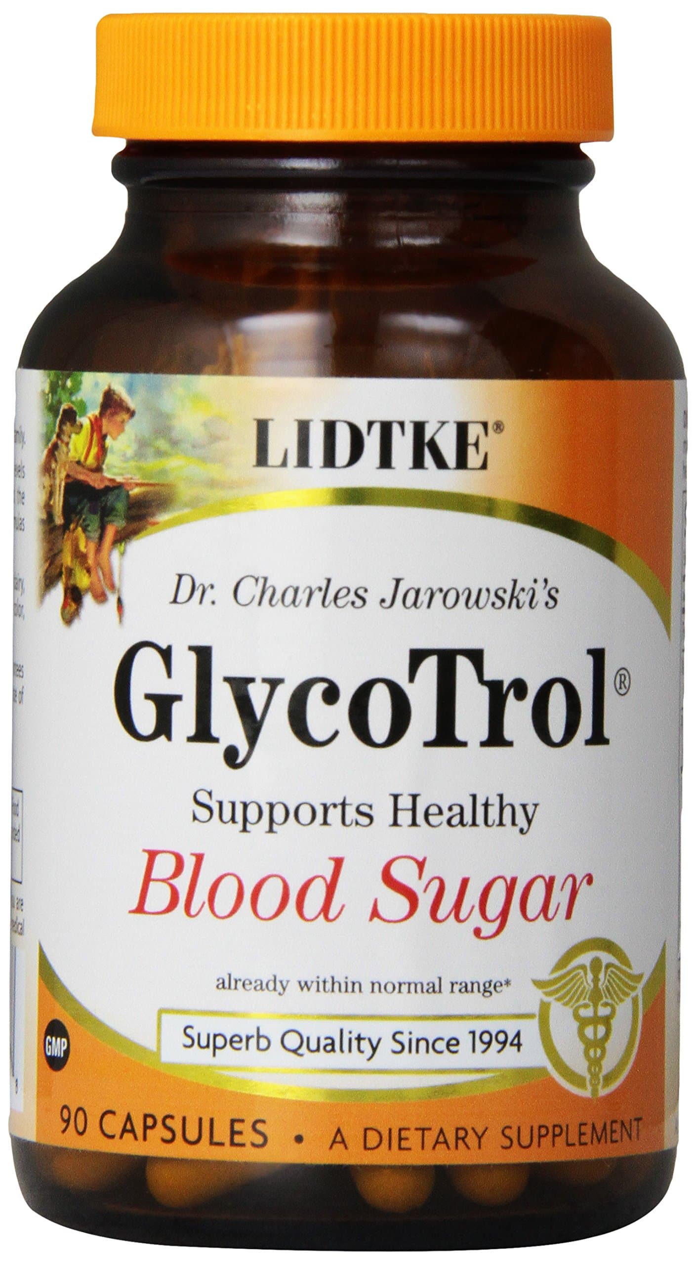 Lidtke Technologies Glycotrol Capsules, 90 Count