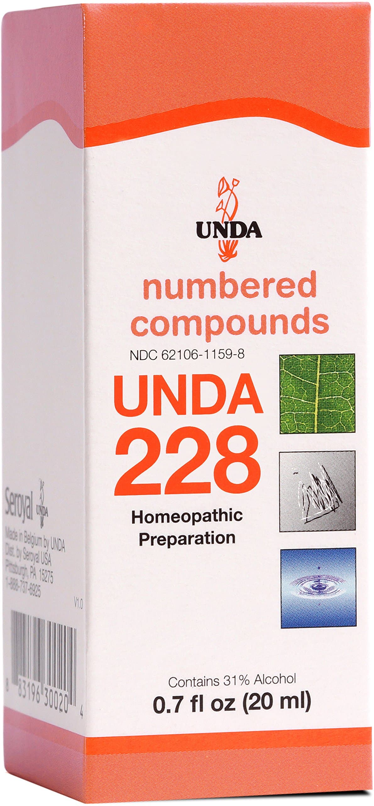228 Numbered Compounds | Homeopathic Preparation | 0.7 fl. oz.