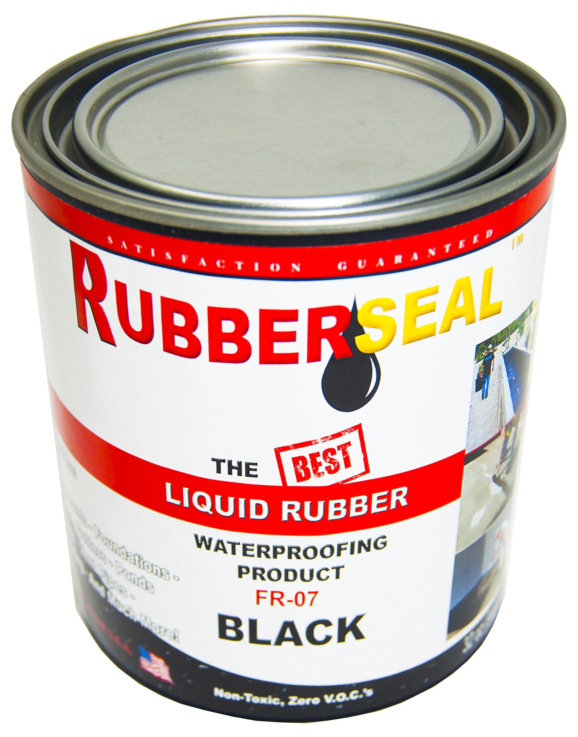 Liquid Rubber Waterproofing and Protective Coating - Roll On (32 oz)