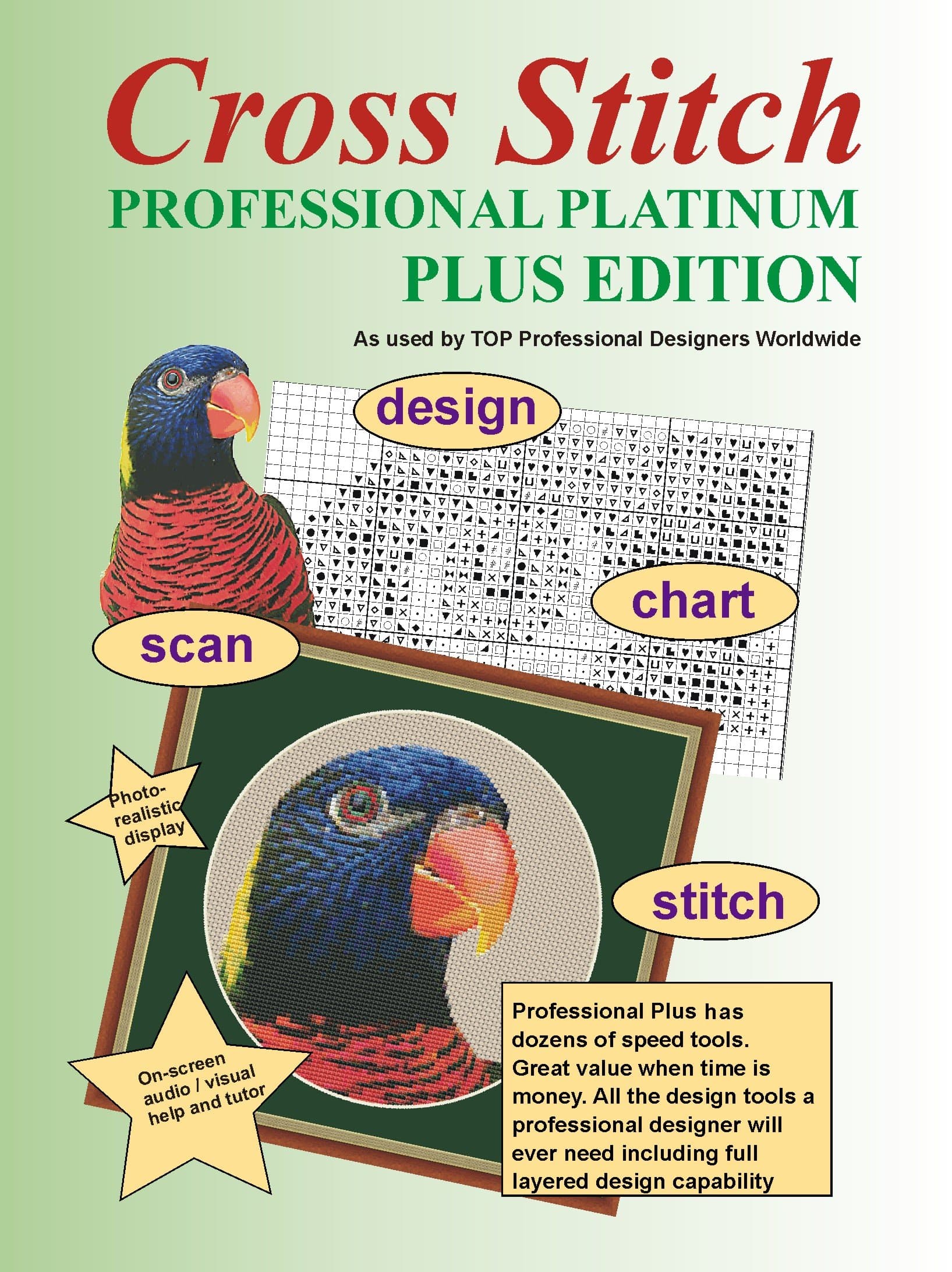 Cross Stitch Professional Platinum Plus - design software for Windows