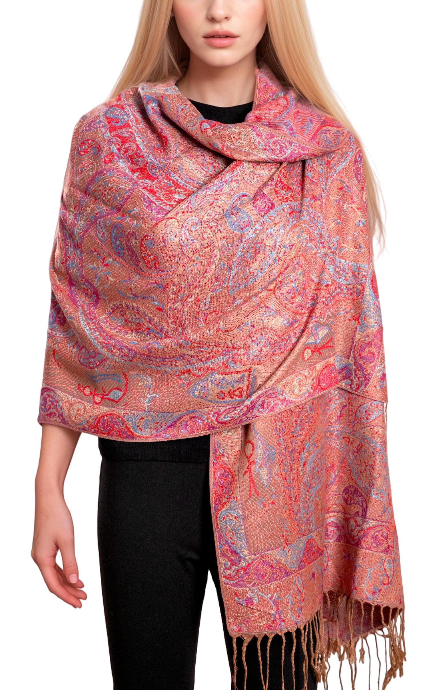 Achillea Women's E-002 Pashmina Shawl