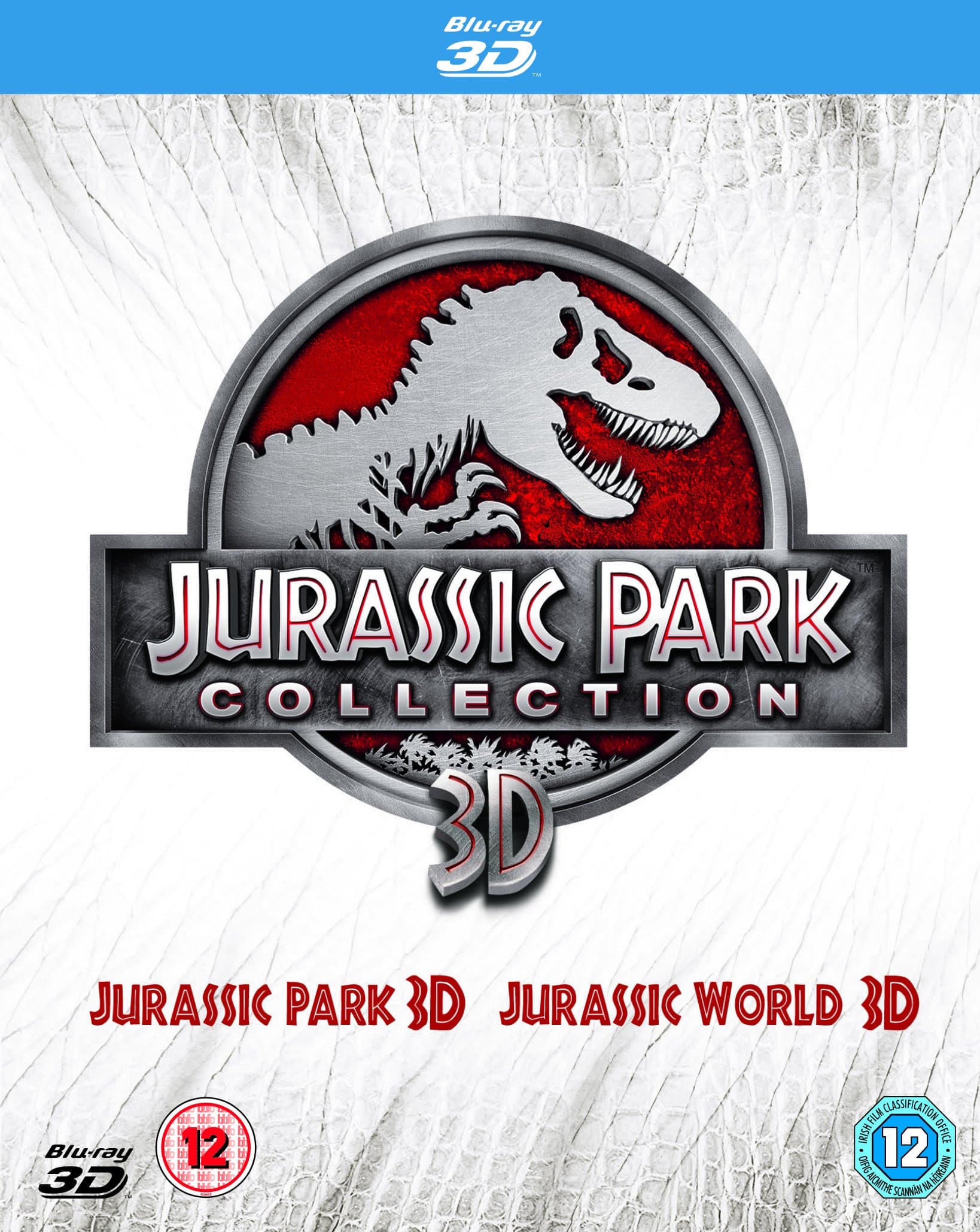 Double Pack: Jurassic Park 3D + Jurassic World 3D [Blu-ray] [2015] [Region Free]