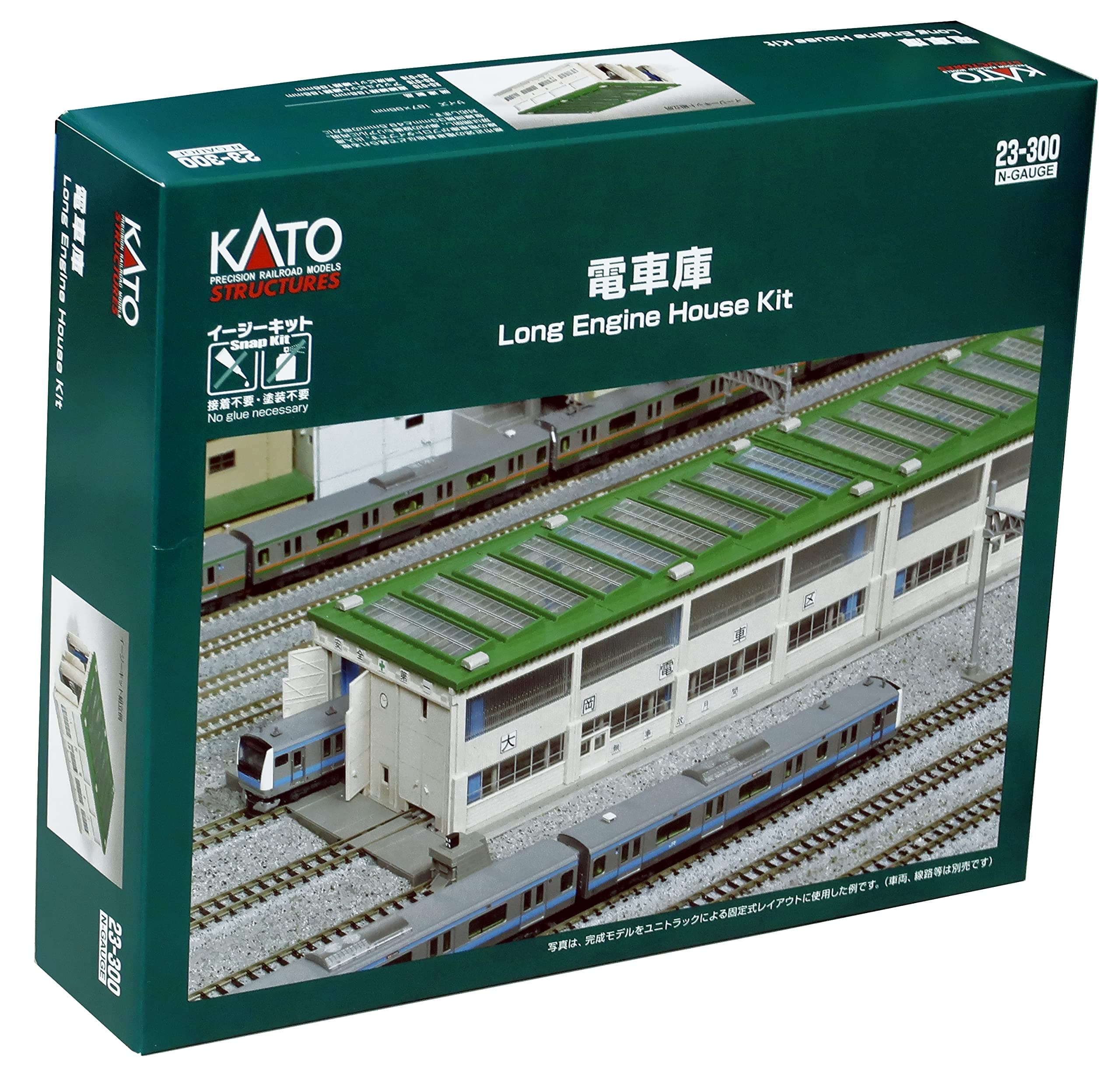 Kato N Scale Building/Structure Kit Long Engine House