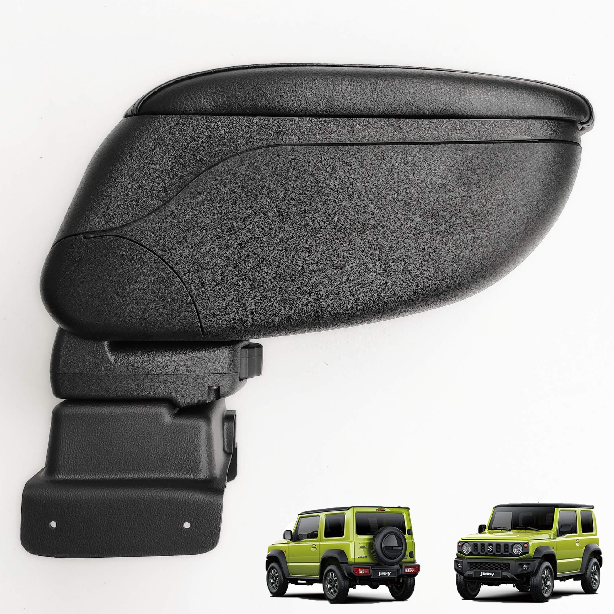 Armrest Car Center Console Storage Box Black Centre Arm Rest Suitable for Suzuki Jimny JB74 2019-2023