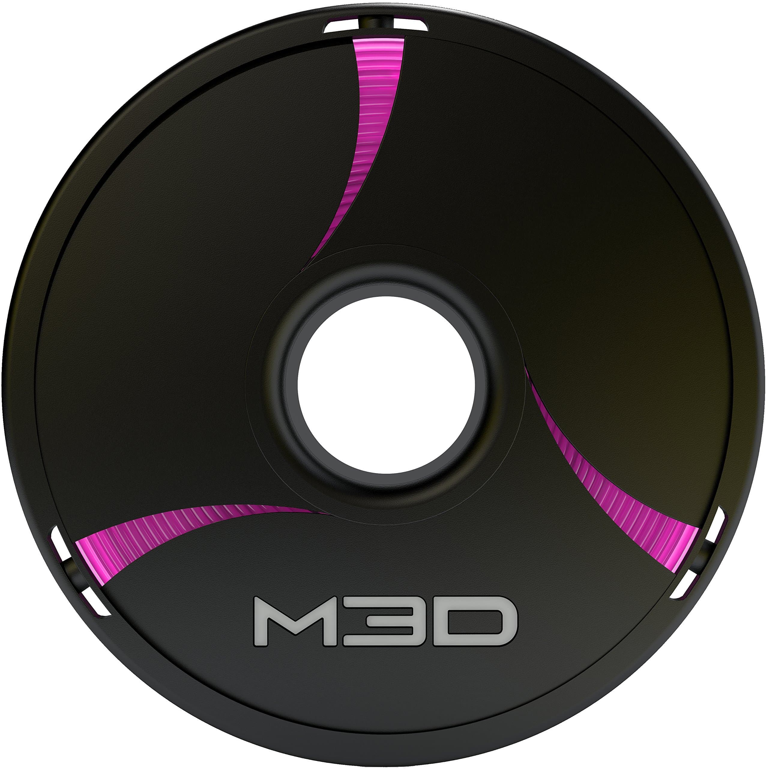 M3D Micro Spool of PLA Plastic 3D Ink - 1.75mm 3D Printing Filament - 0.5 lb 250 ft - Deep Mulberry