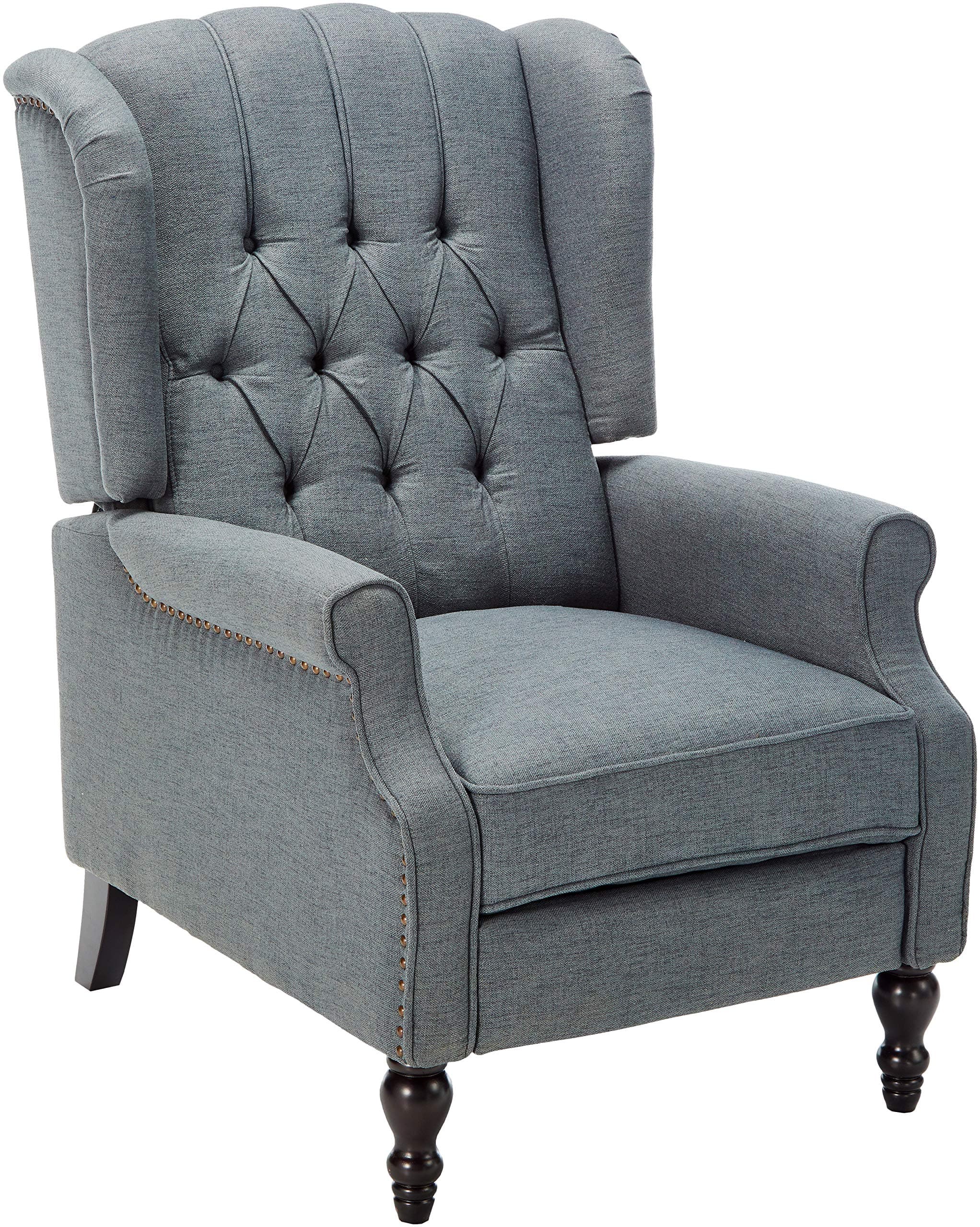 Christopher Knight Home Walter Fabric Recliner, Charcoal