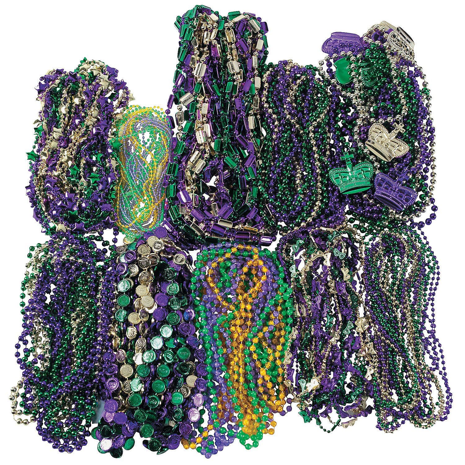 Fun Express500 Piece Mega Mardi Gras Bead Assortment