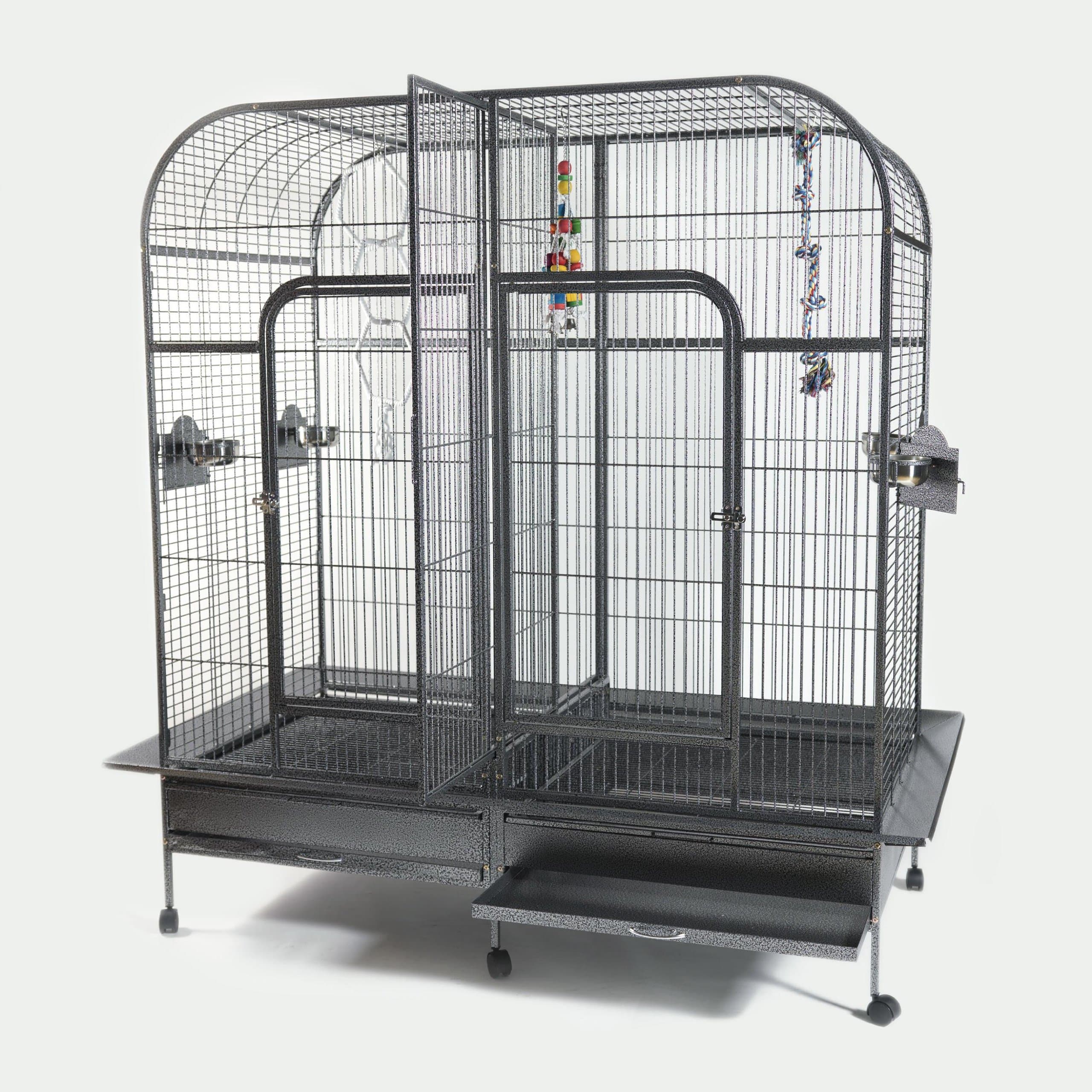 HUGE MACAW PARROT CAGE PALACE GYM