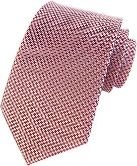 Secdtie Men's Classic Solid Color Ties Soft Business Casual Attire Suit Neckties