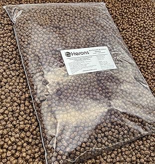 – Koi Growth & Colour Pellets, 6mm Premium Pond Fish Food, For Koi Carp, Shubunkin and Goldfish, Growth and Colour Enhancing, High Protein, Multi Ingredient – 1Kg