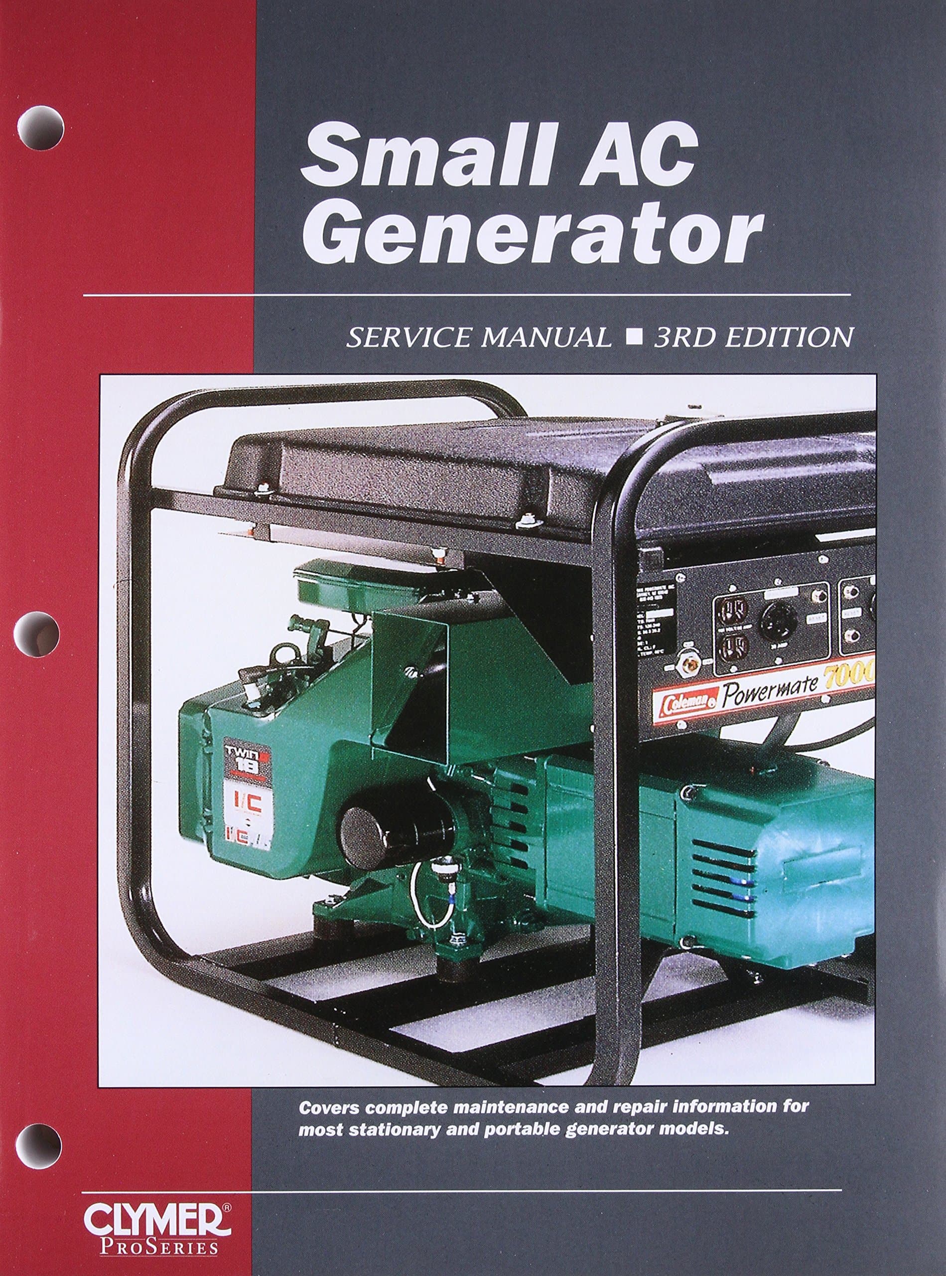 Small AC Generator Service Manual, 3rd Edition
