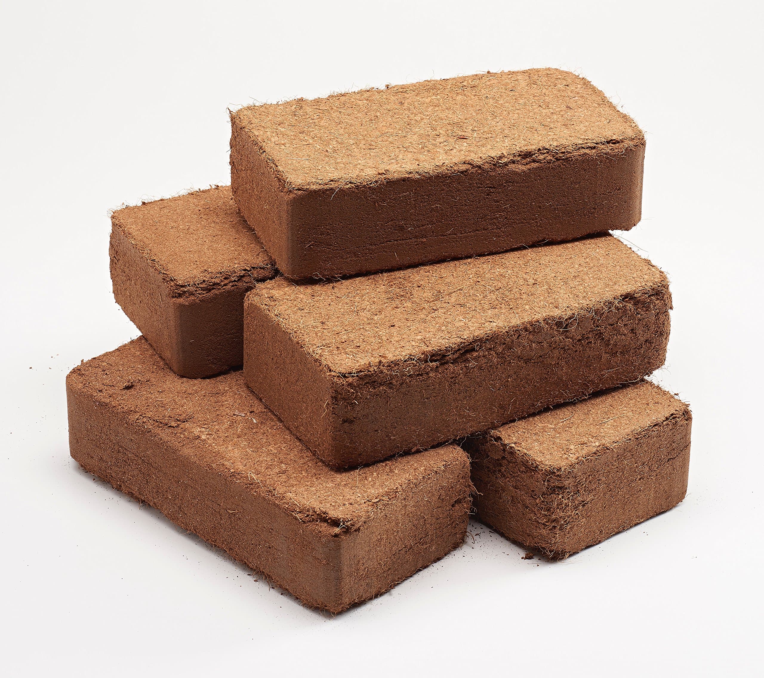20 X 9 LITRE ORGANIC COCO PEAT-FREE COIR BRICKS - SPECIAL OFFER !!