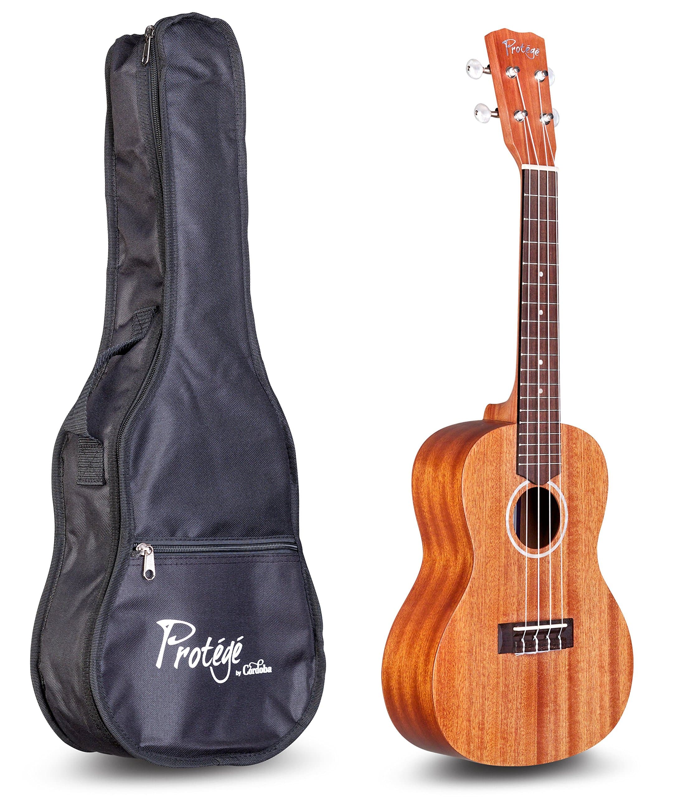 Protege by Cordoba U100SM Soprano Ukulele Bundle (Amazon Exclusive)