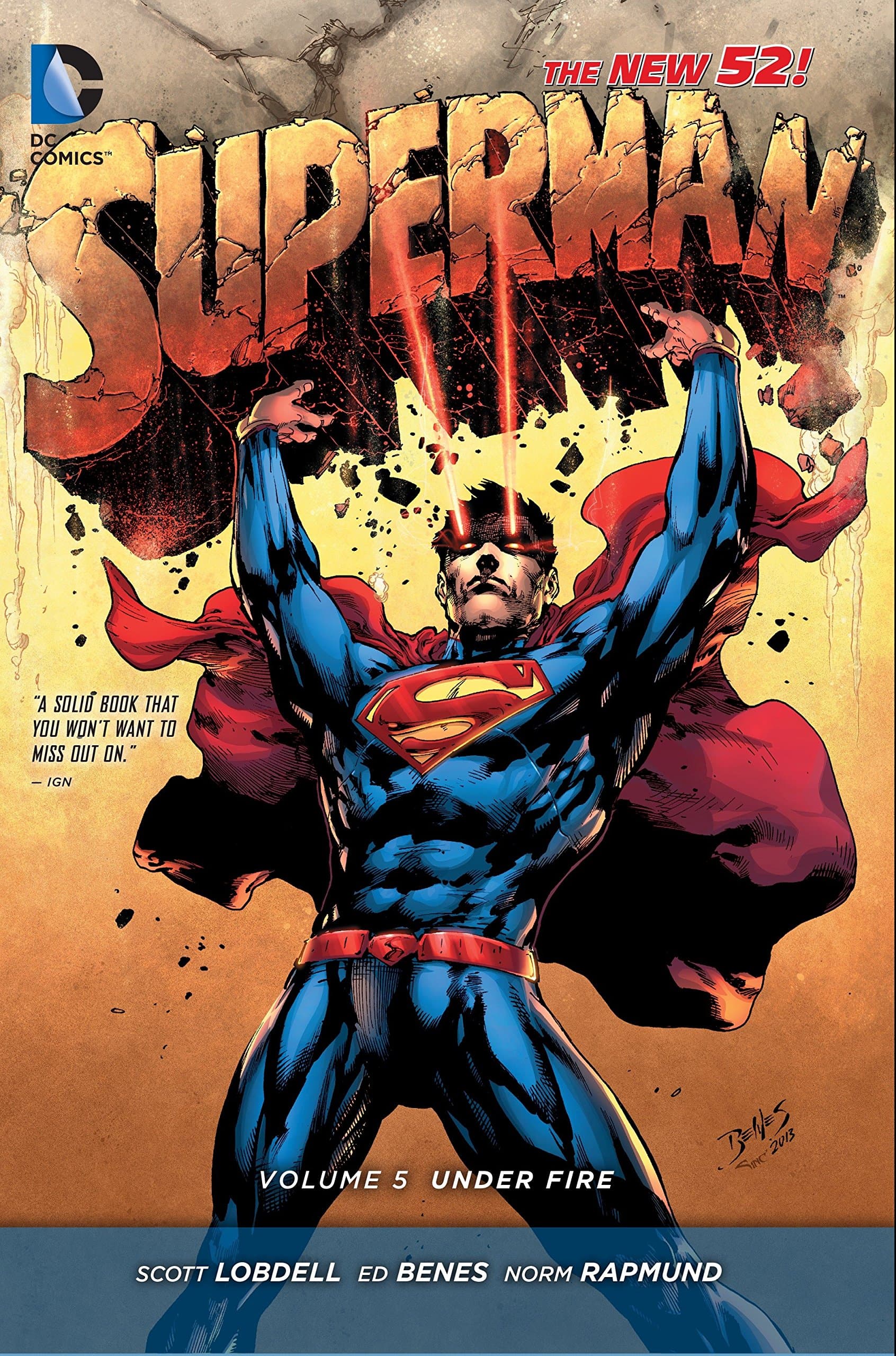 DC Comics Superman Vol. 5 Under Fire (The New 52)