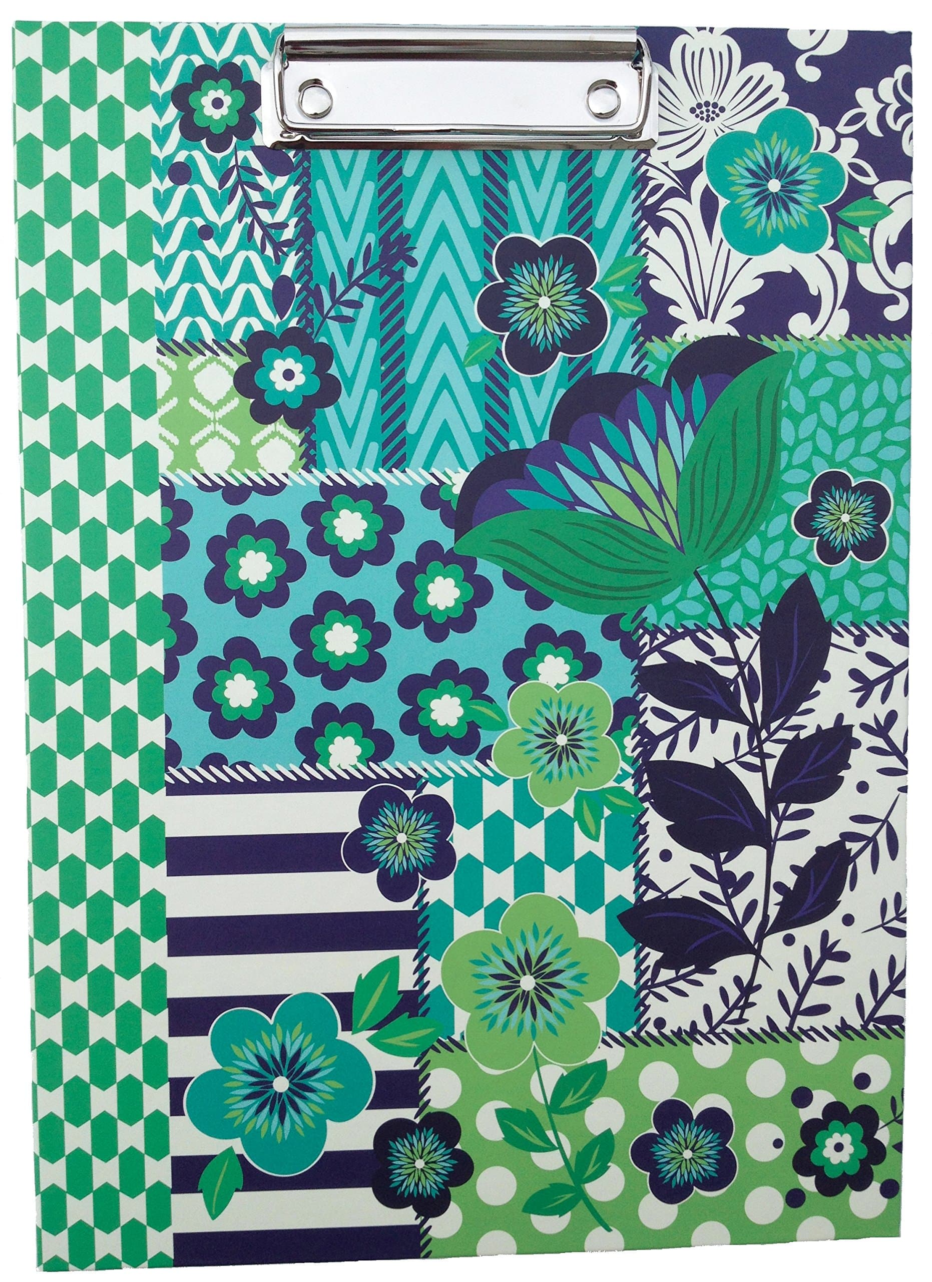 Clipboard Padfolio Enchanted Green & Navy