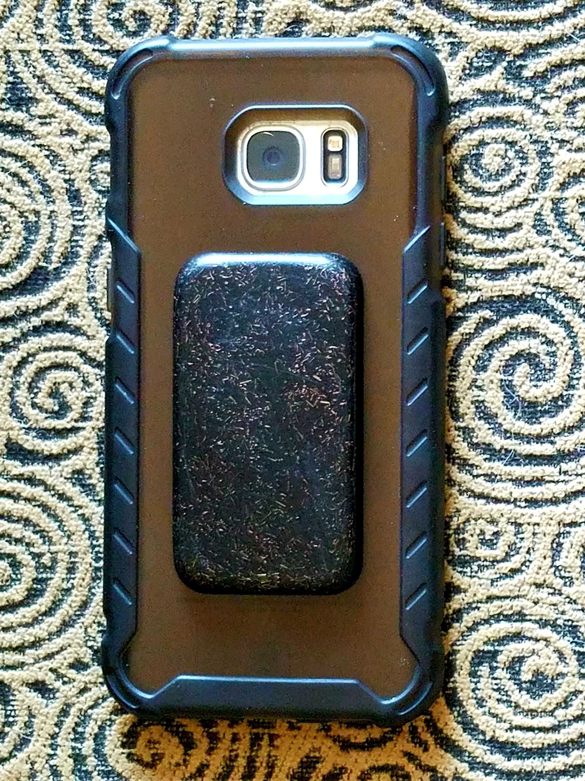 EMF Shield for Cell Phone Case - Orgonite Protection Sticker - WiFi Radiation Blocker - Black Sun Orgone 2 Medium Rectangles