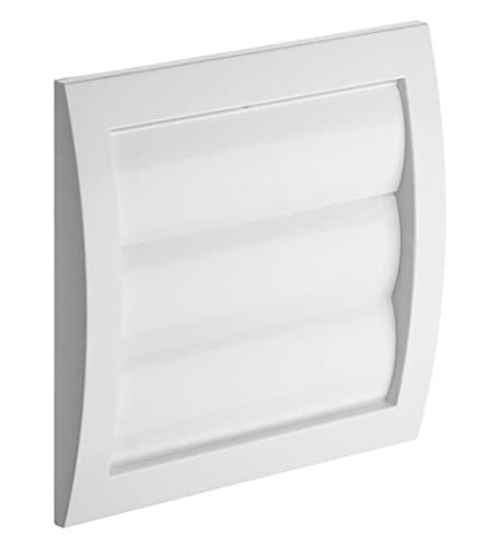 Gravity Shutter Wall External Wall Grille Cover 190x190mm 125mm Pipe Diameter