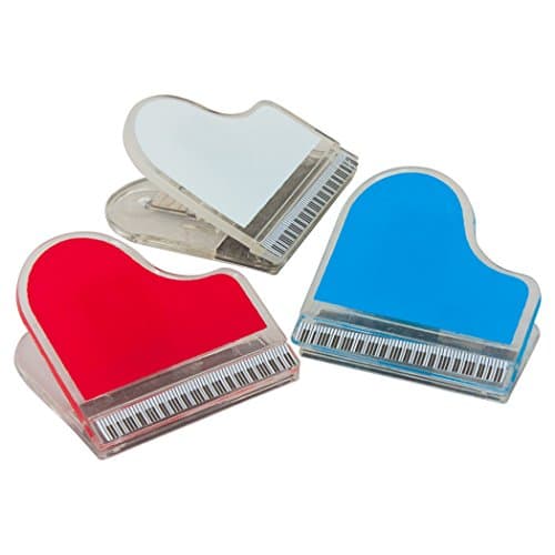 Musically Themed Paper Clip - Piano