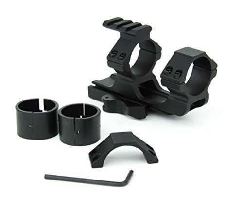 TacFireR Quick release QD 30mm/ 1" insert One Piece Cantilever Scope Mount Top Rail by TacFire