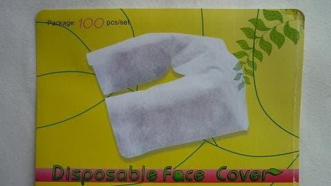 100 x Disposable Face Cradle Covers