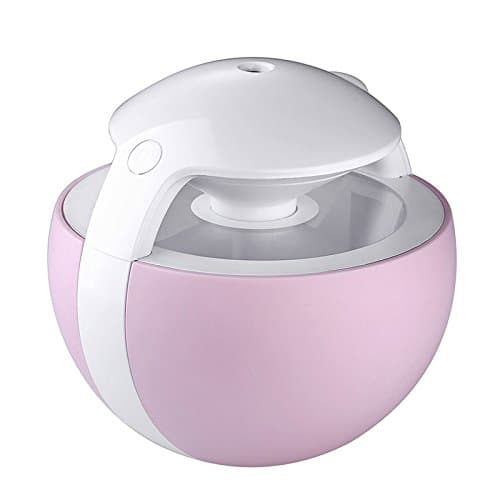 450ML Wizard Ultrasonic Humidifiers ,Air Humidifier Mist Maker Essential for Diffusers Aroma Diffuser Lamp for Home Appliances (Pink)